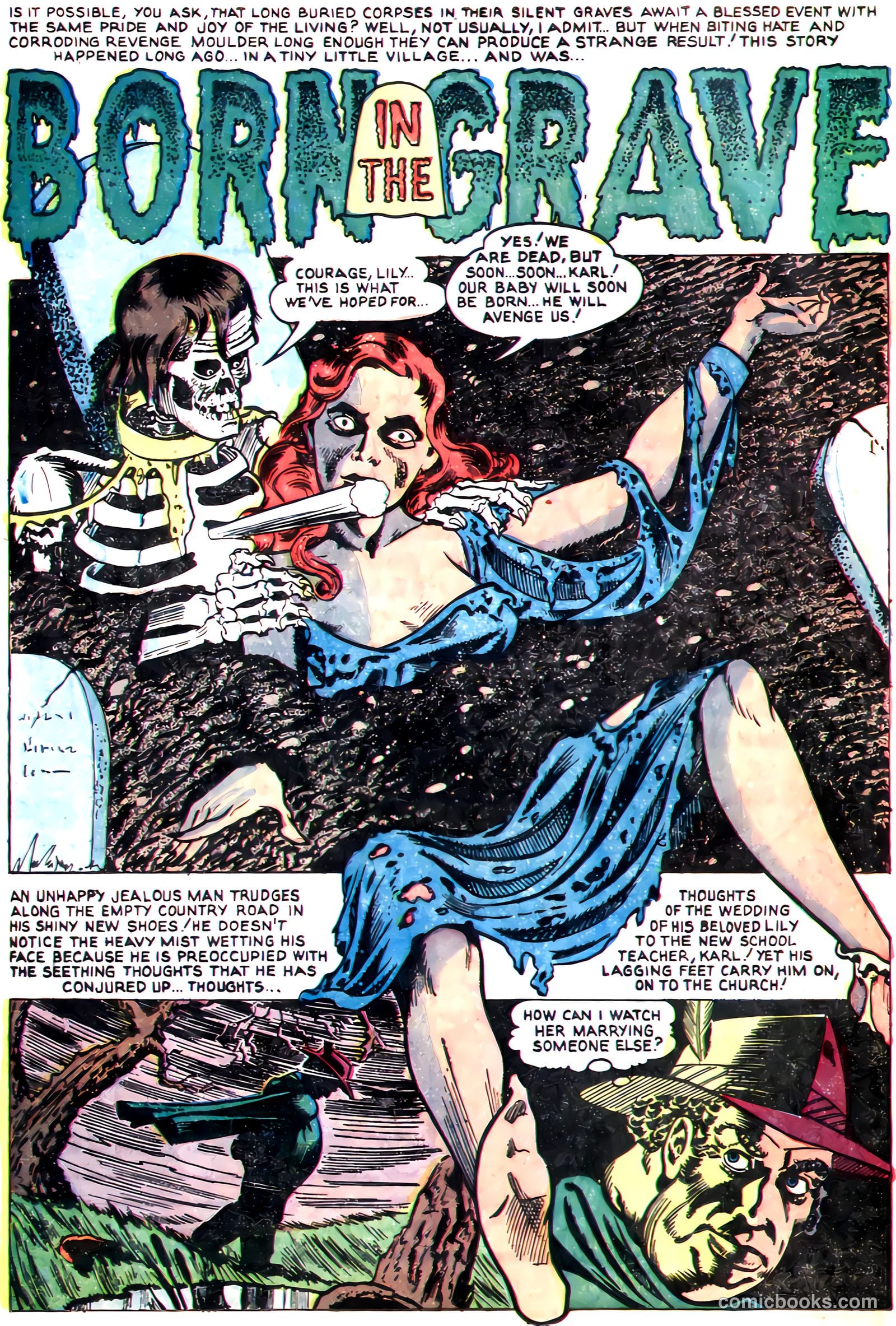 Dark Mysteries #19 (1954) — page 12 of 36