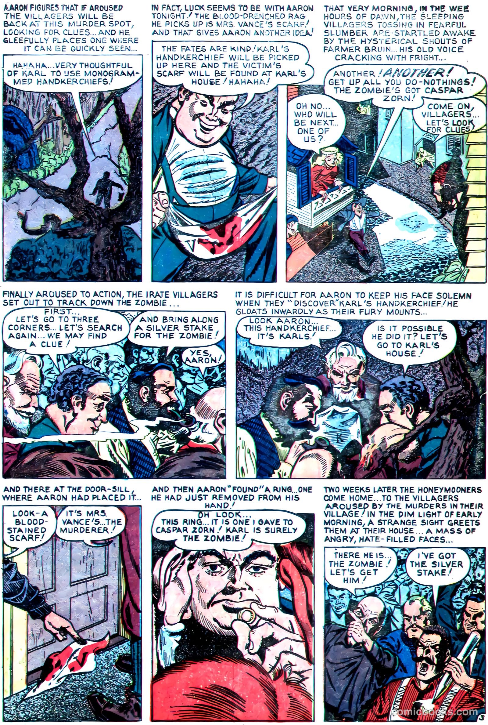 Dark Mysteries #19 (1954) — page 14 of 36