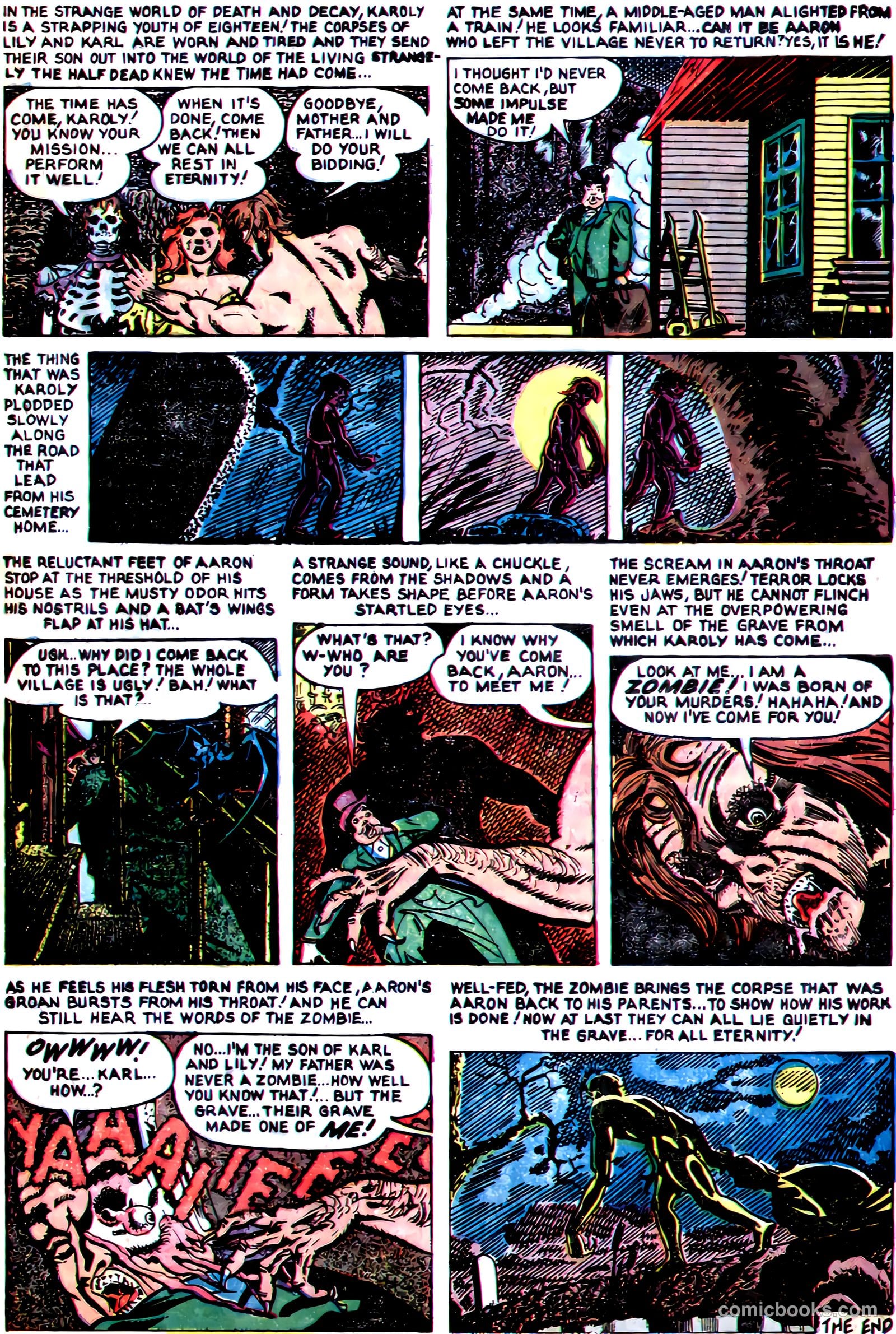 Dark Mysteries #19 (1954) — page 17 of 36