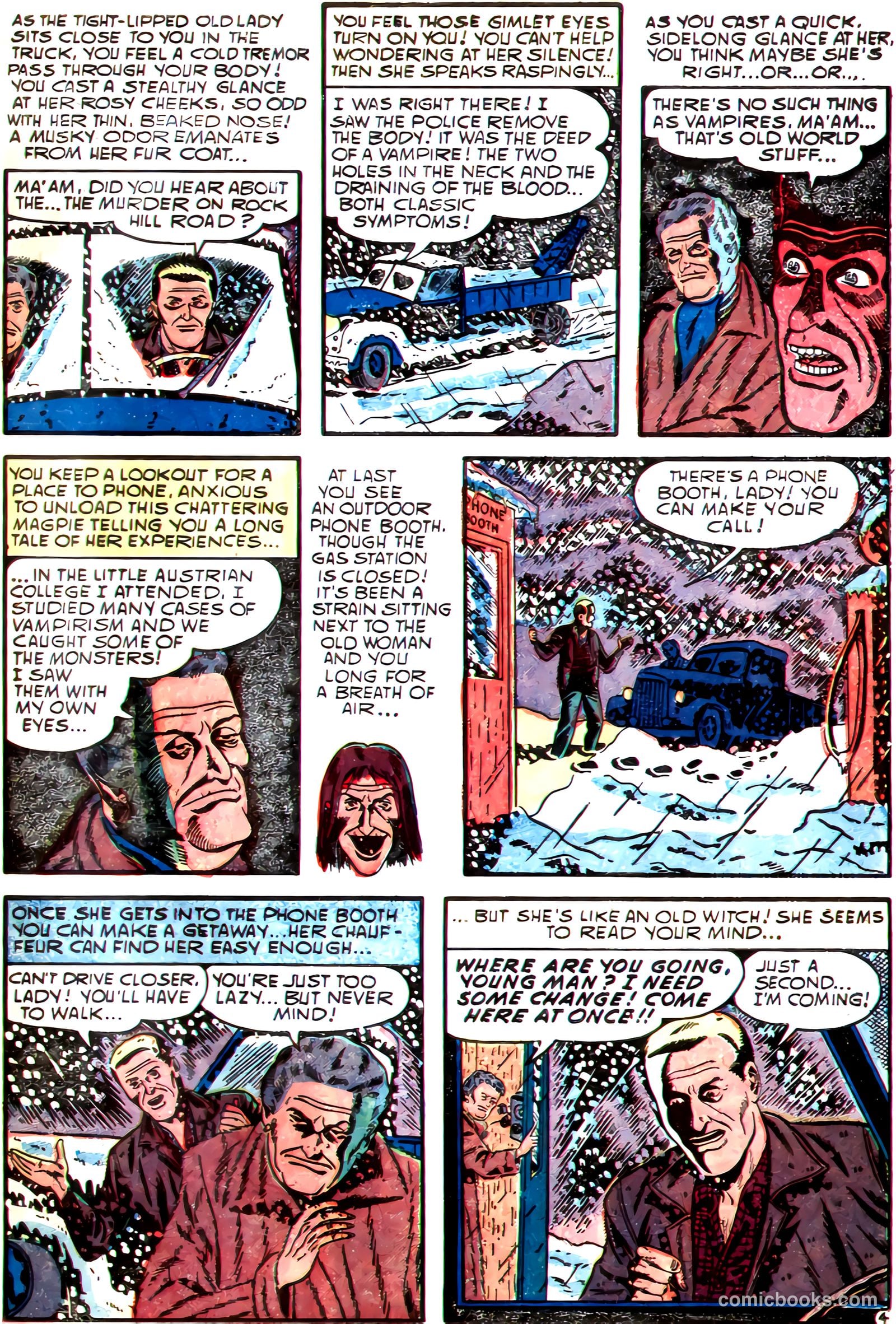 Dark Mysteries #19 (1954) — page 23 of 36