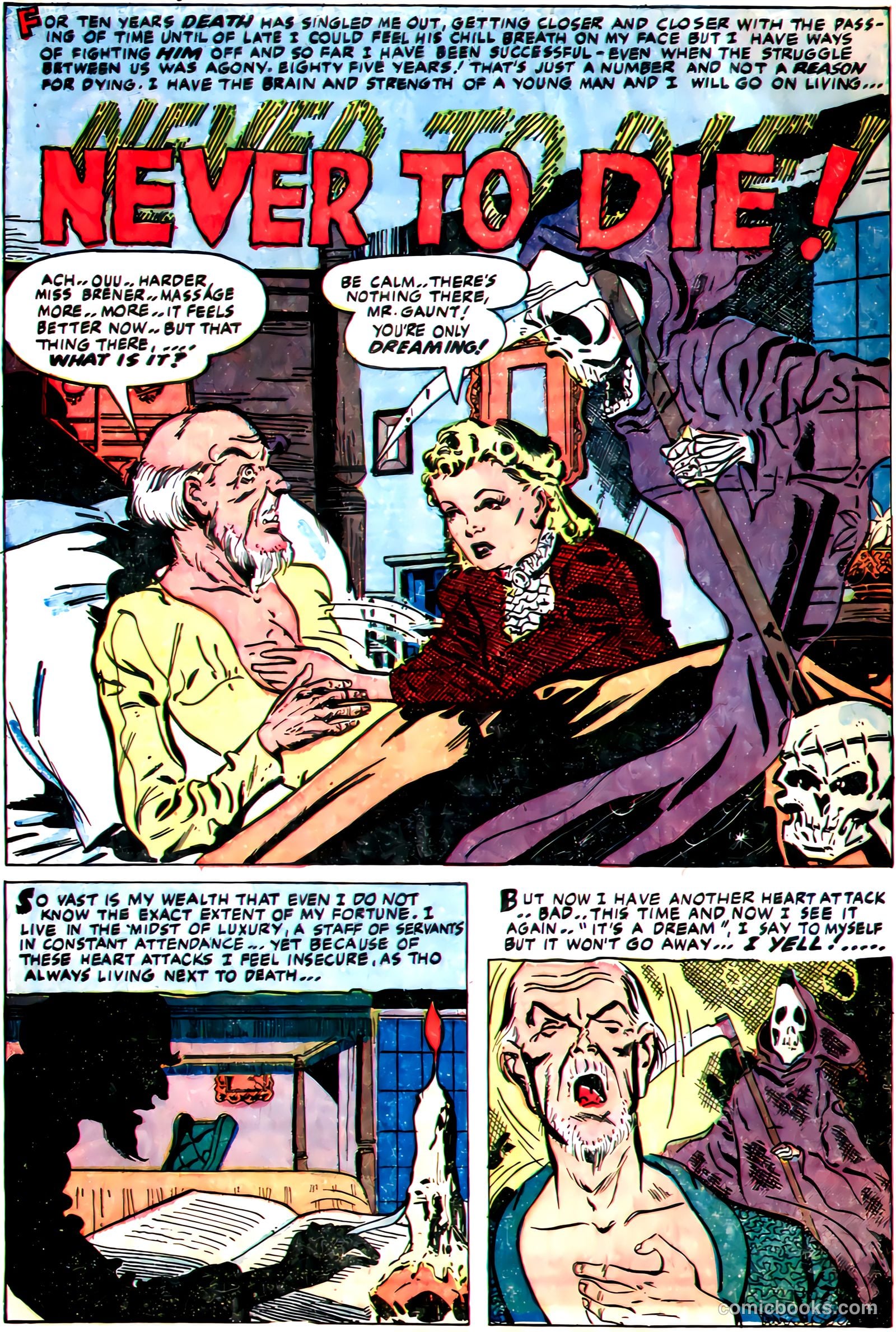 Dark Mysteries #19 (1954) — page 28 of 36