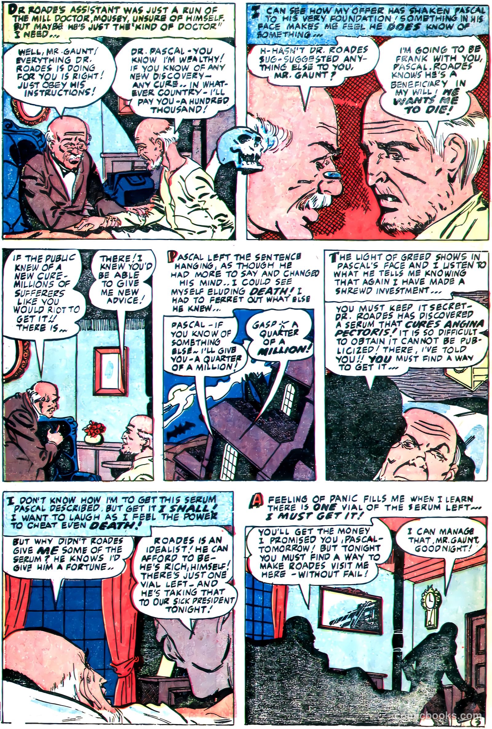 Dark Mysteries #19 (1954) — page 30 of 36