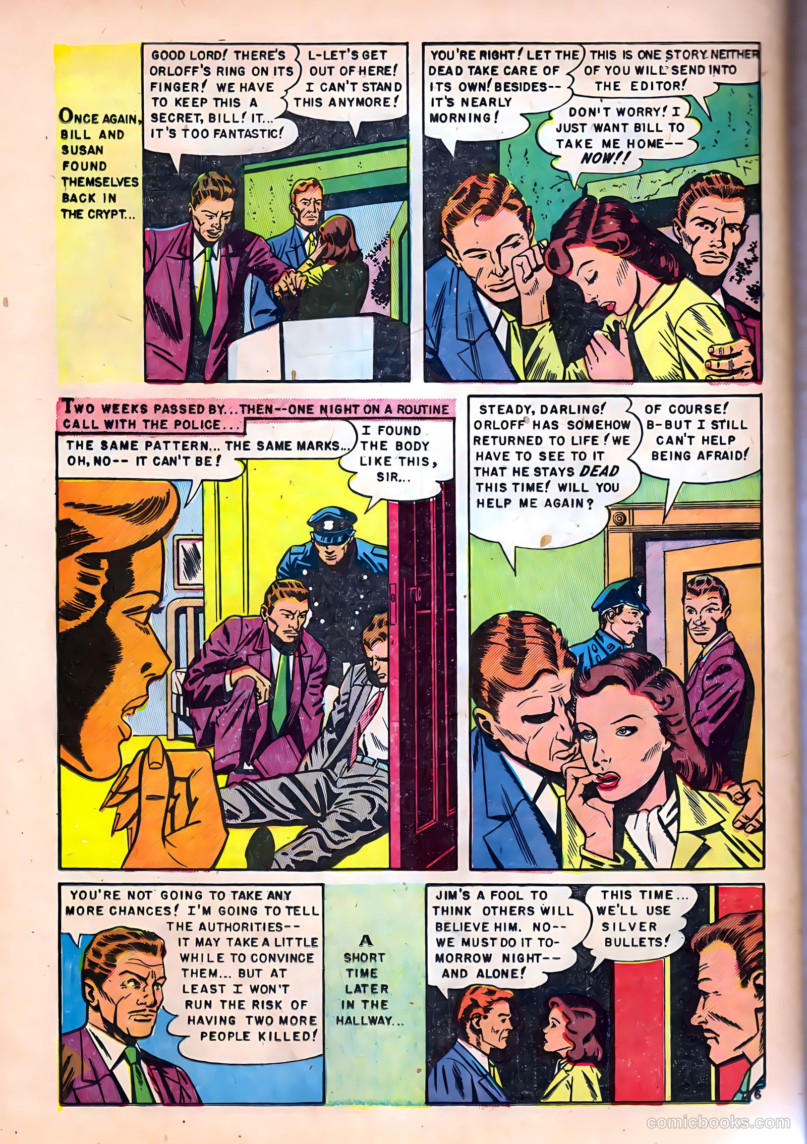 Dark Mysteries #2 (1951) — page 32 of 36