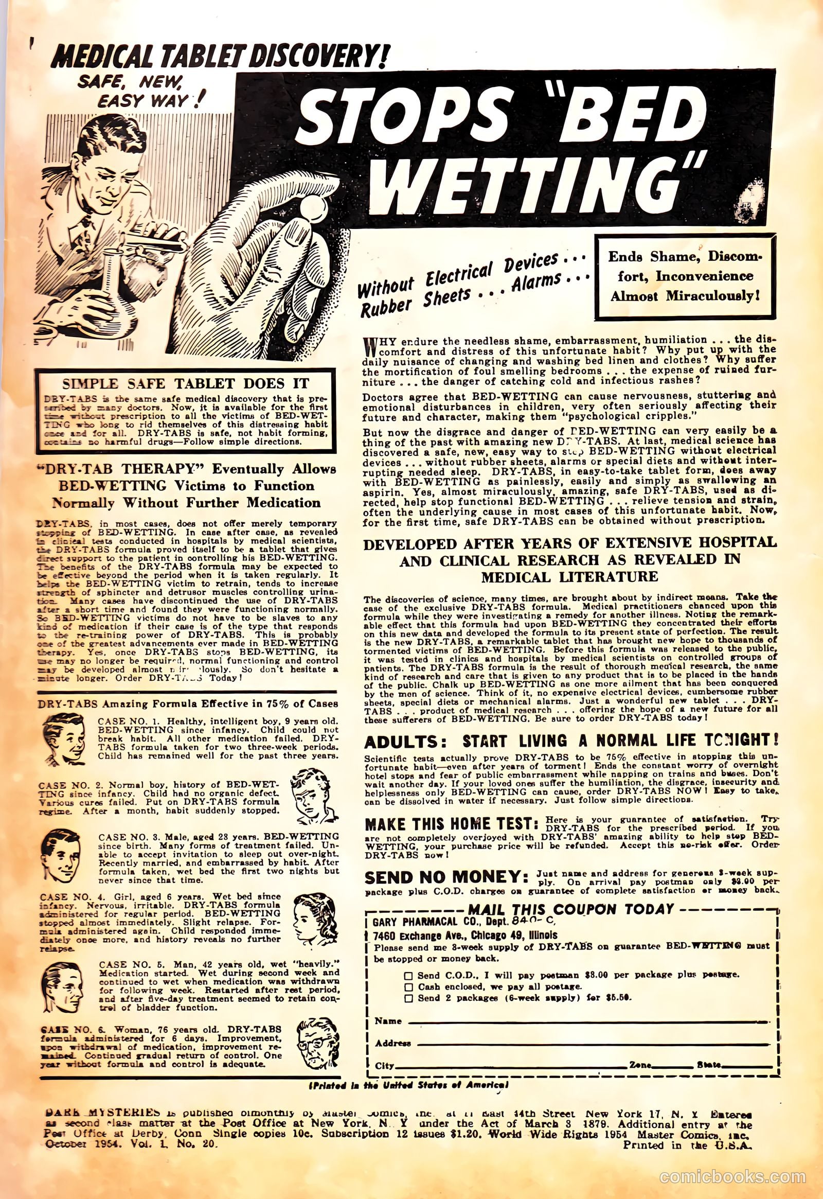Dark Mysteries #20 (1954) — page 2 of 36