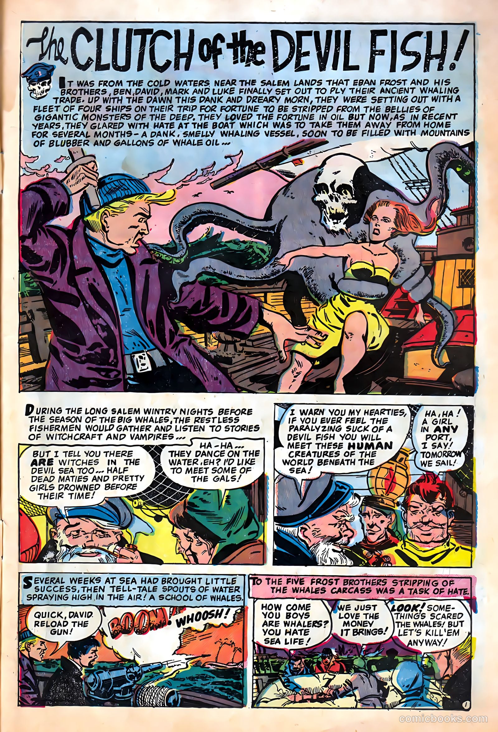 Dark Mysteries #20 (1954) — page 3 of 36