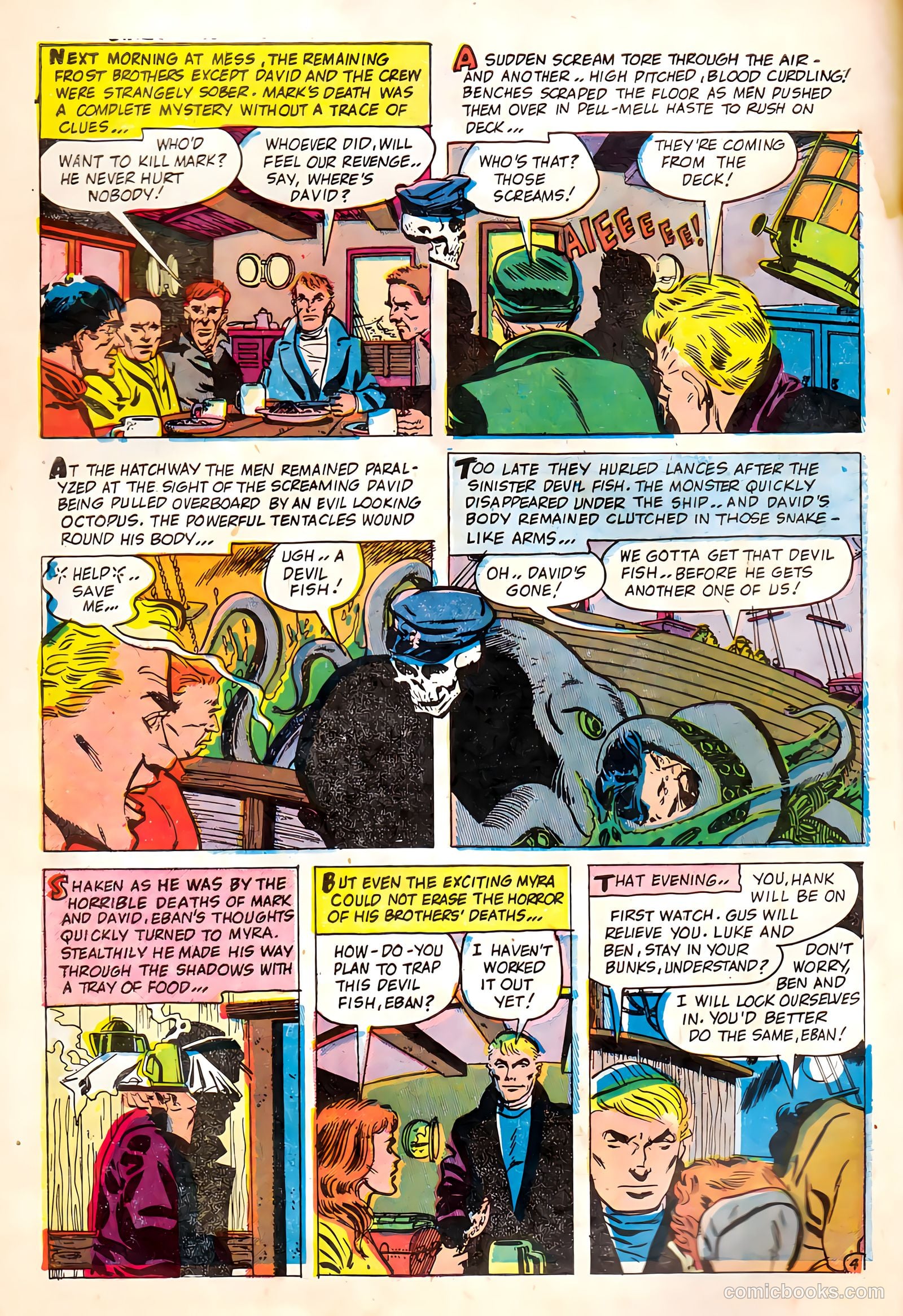 Dark Mysteries #20 (1954) — page 6 of 36