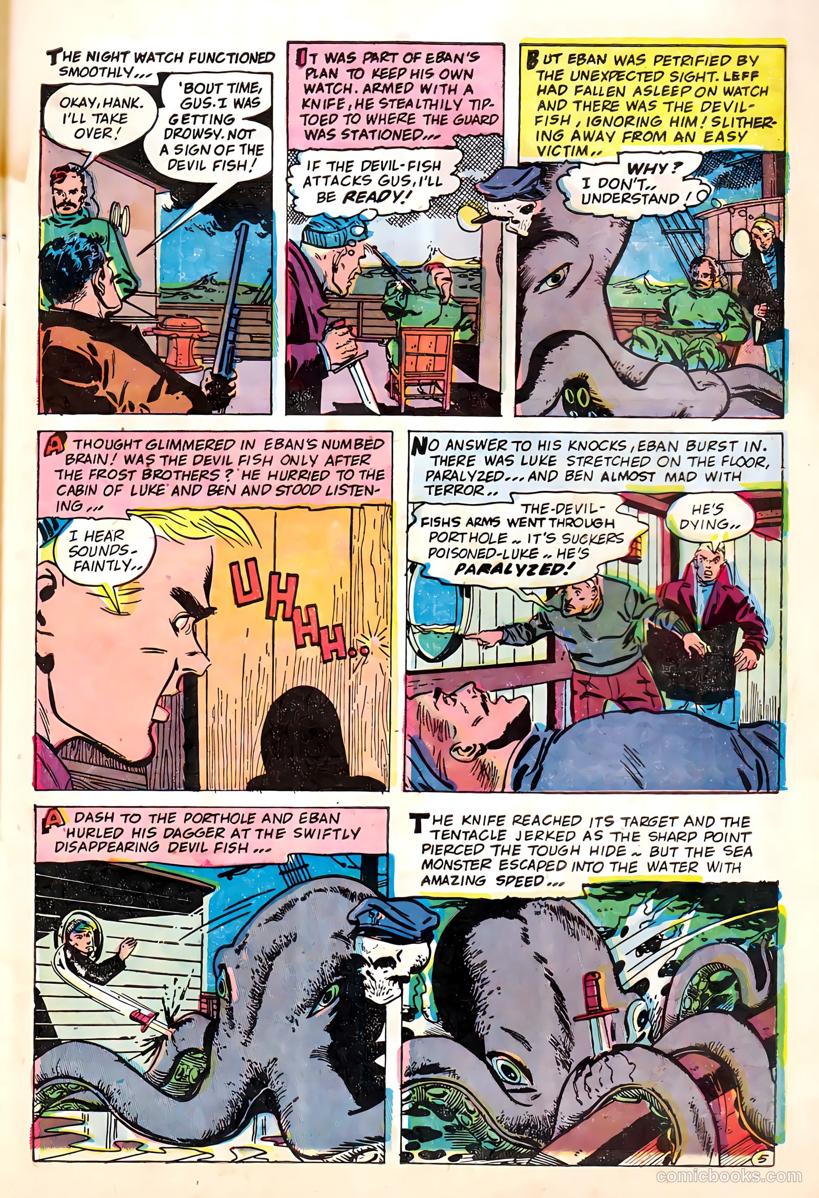 Dark Mysteries #20 (1954) — page 7 of 36