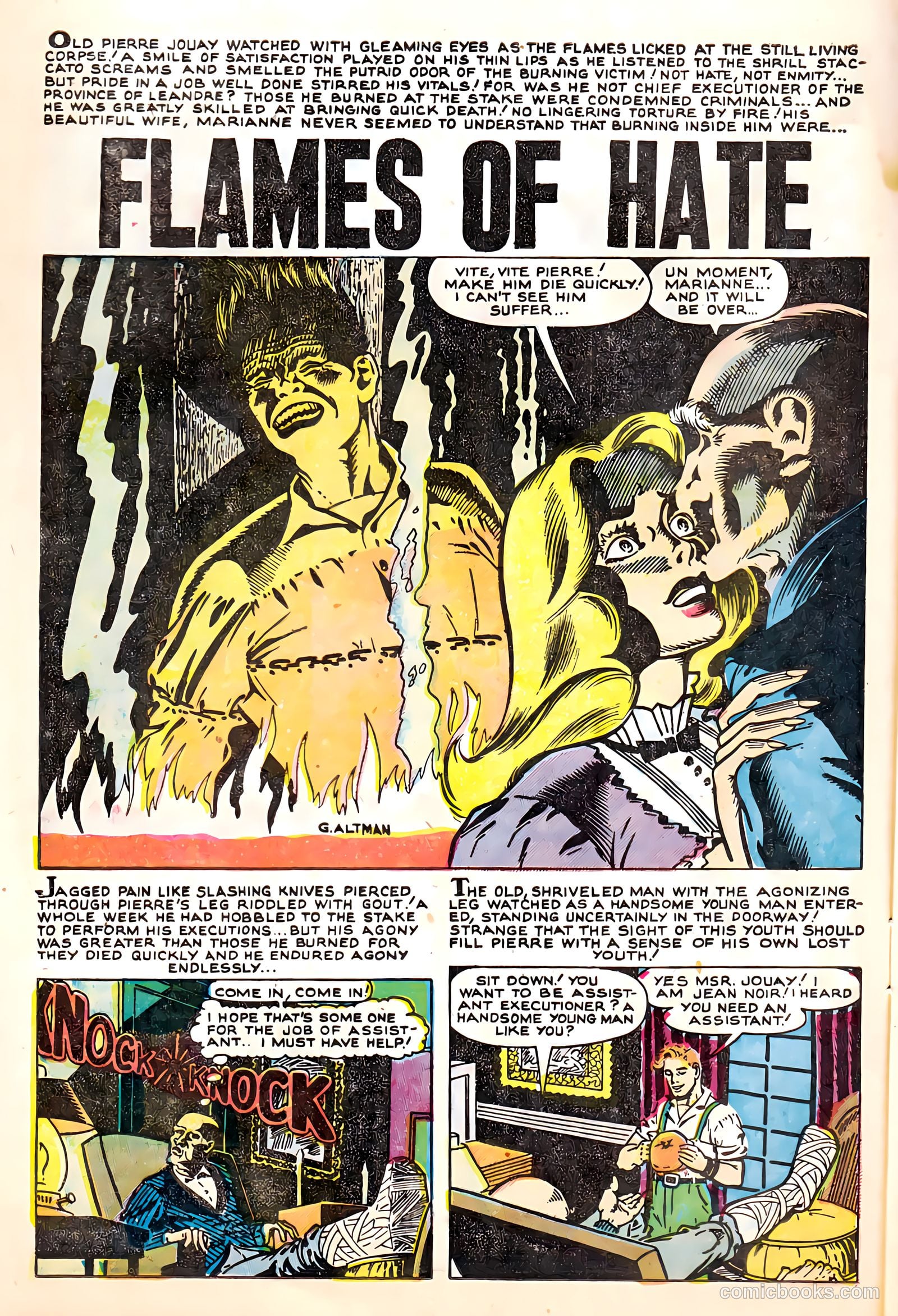 Dark Mysteries #20 (1954) — page 12 of 36