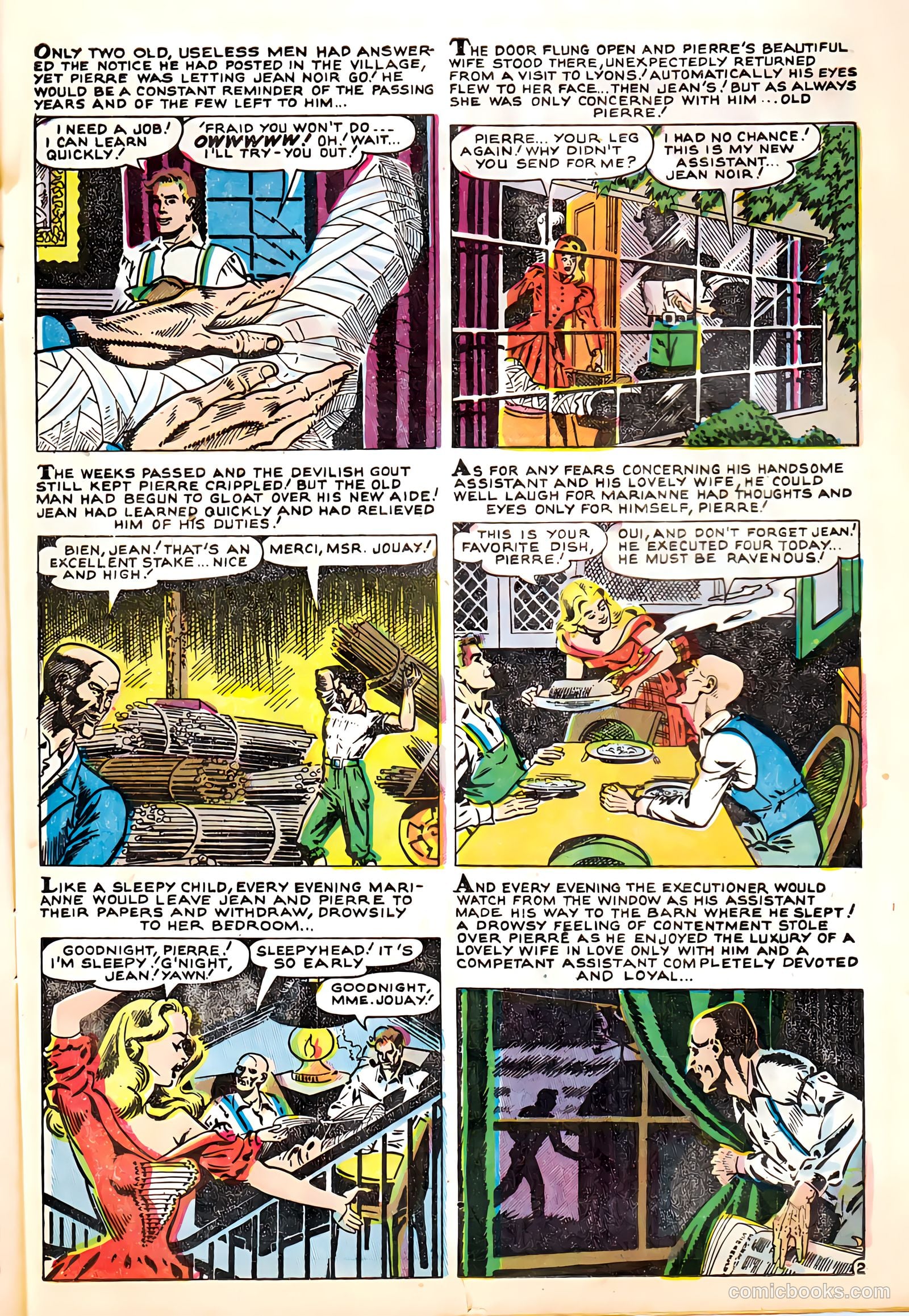 Dark Mysteries #20 (1954) — page 13 of 36