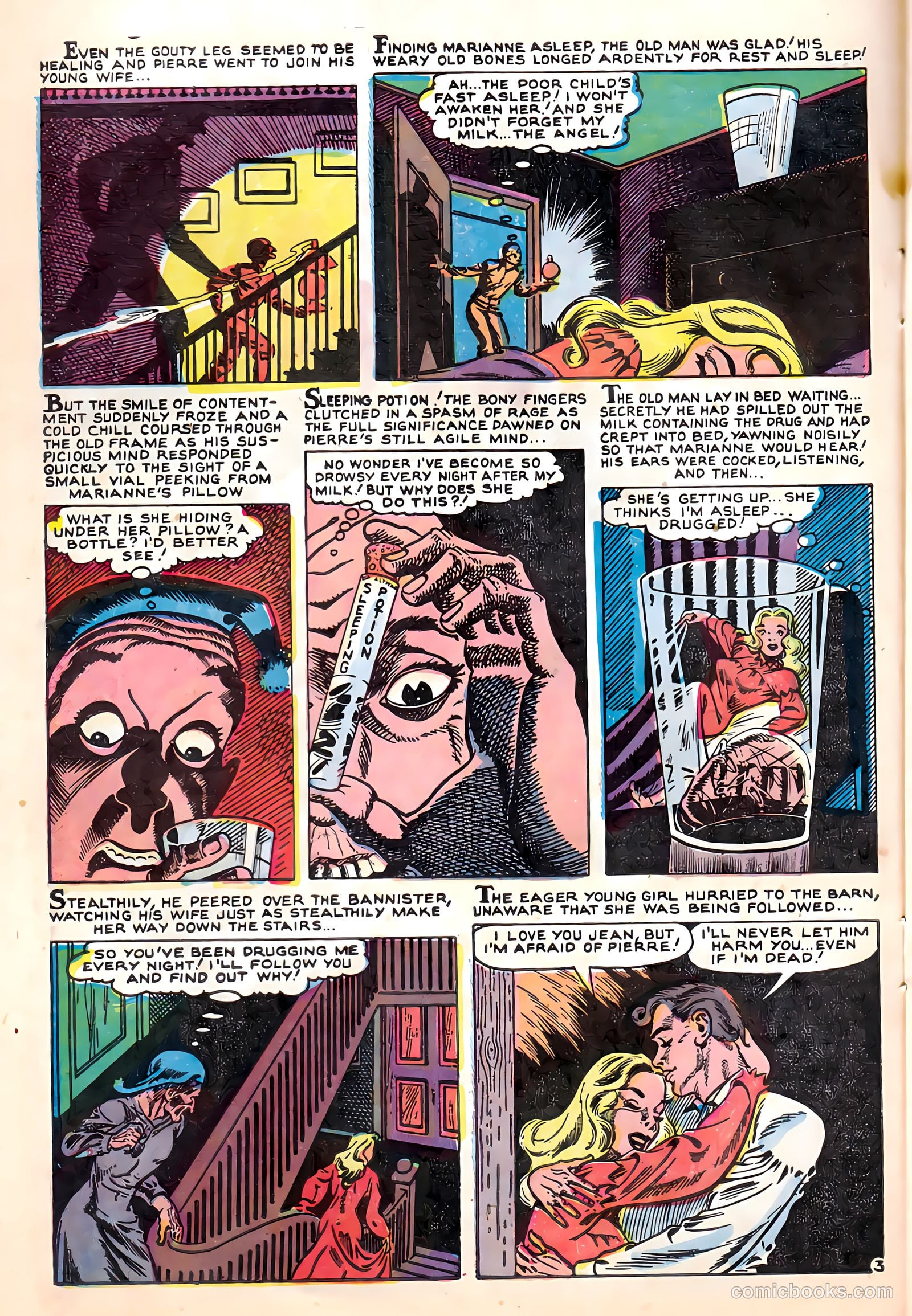 Dark Mysteries #20 (1954) — page 14 of 36