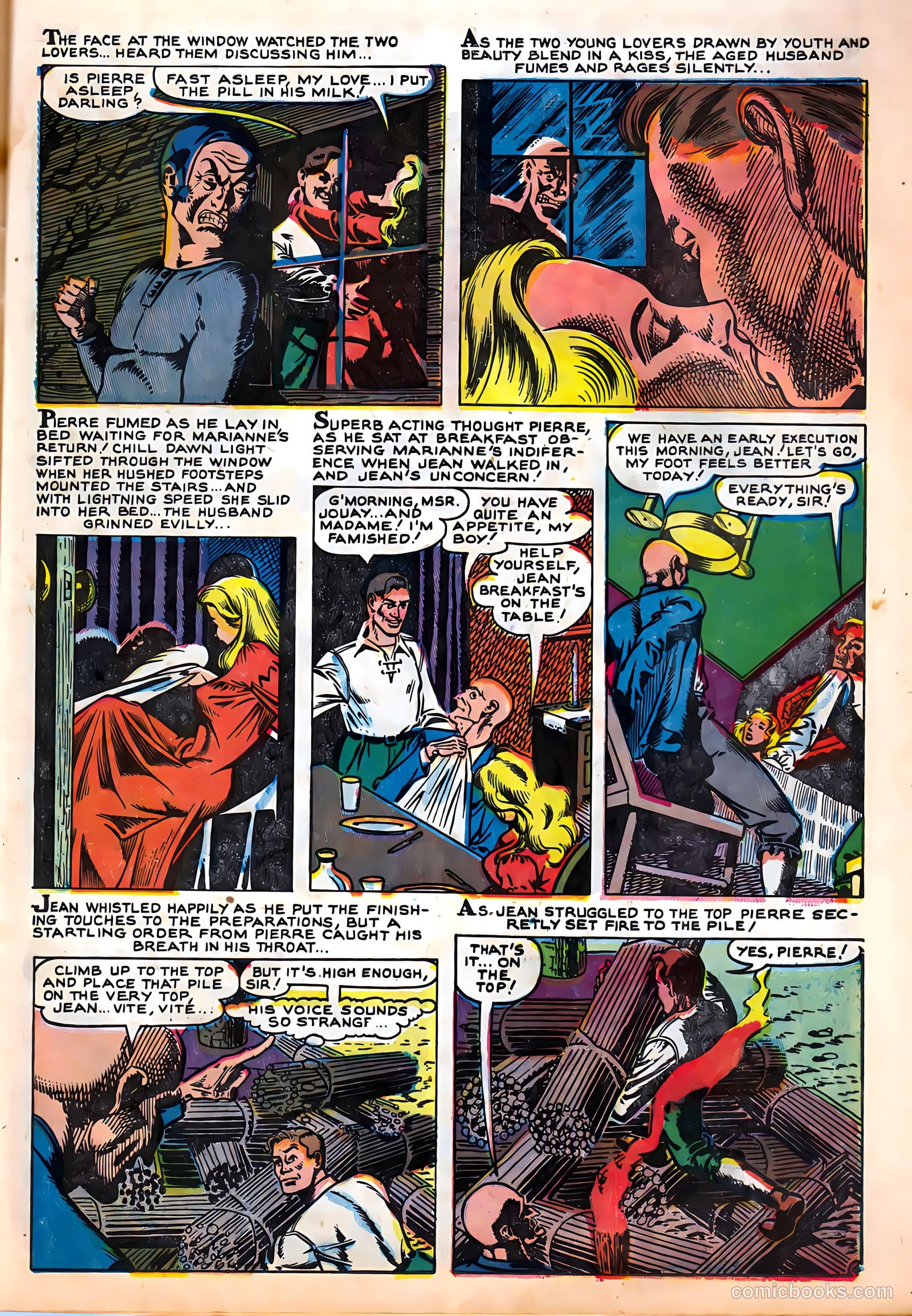 Dark Mysteries #20 (1954) — page 15 of 36