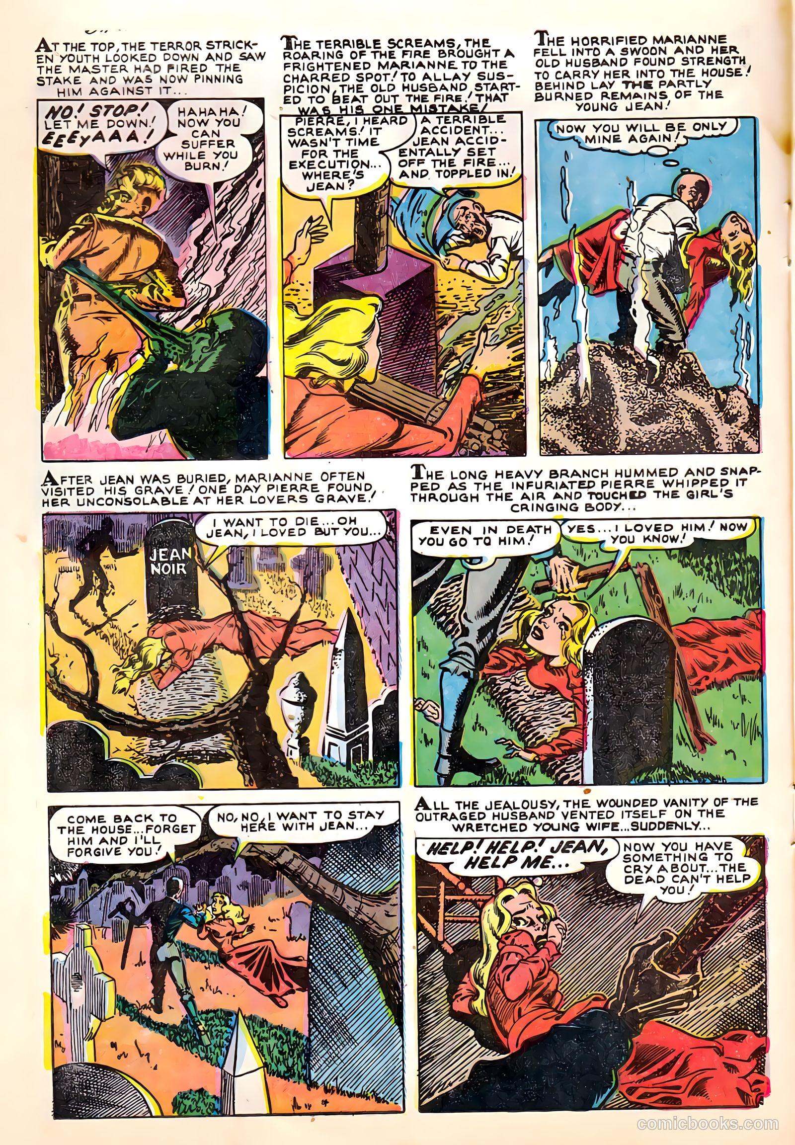 Dark Mysteries #20 (1954) — page 16 of 36