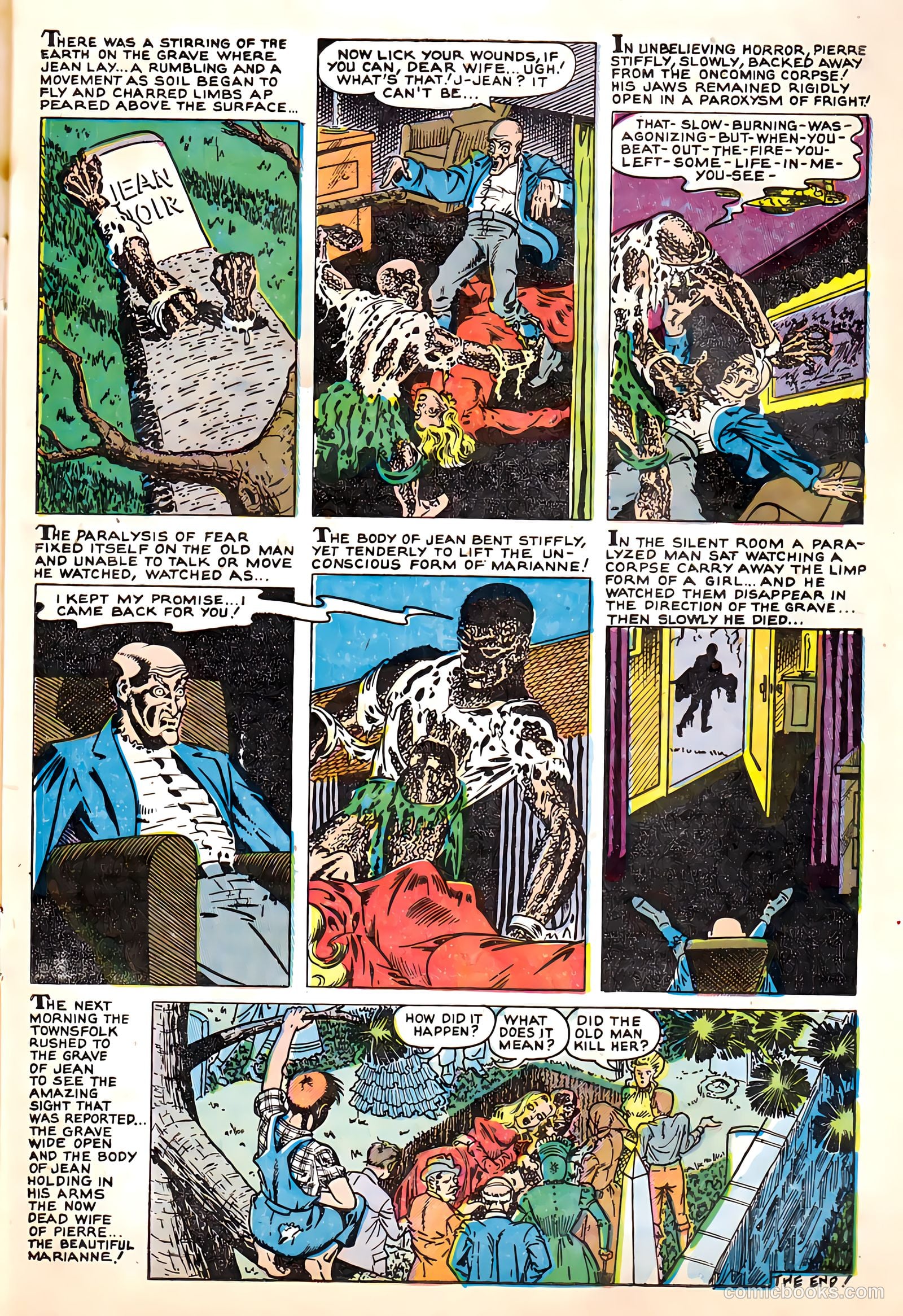 Dark Mysteries #20 (1954) — page 17 of 36