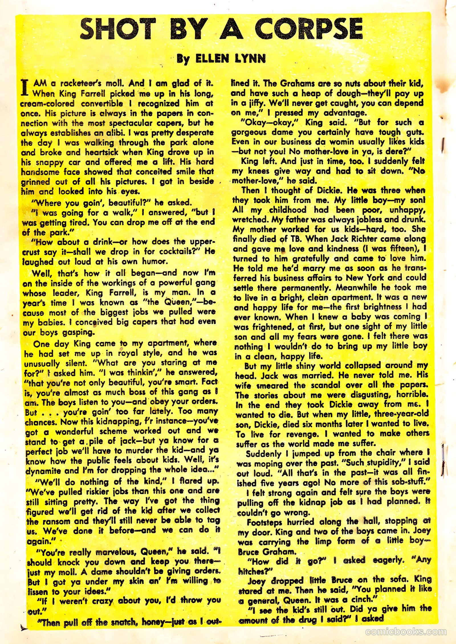 Dark Mysteries #20 (1954) — page 18 of 36