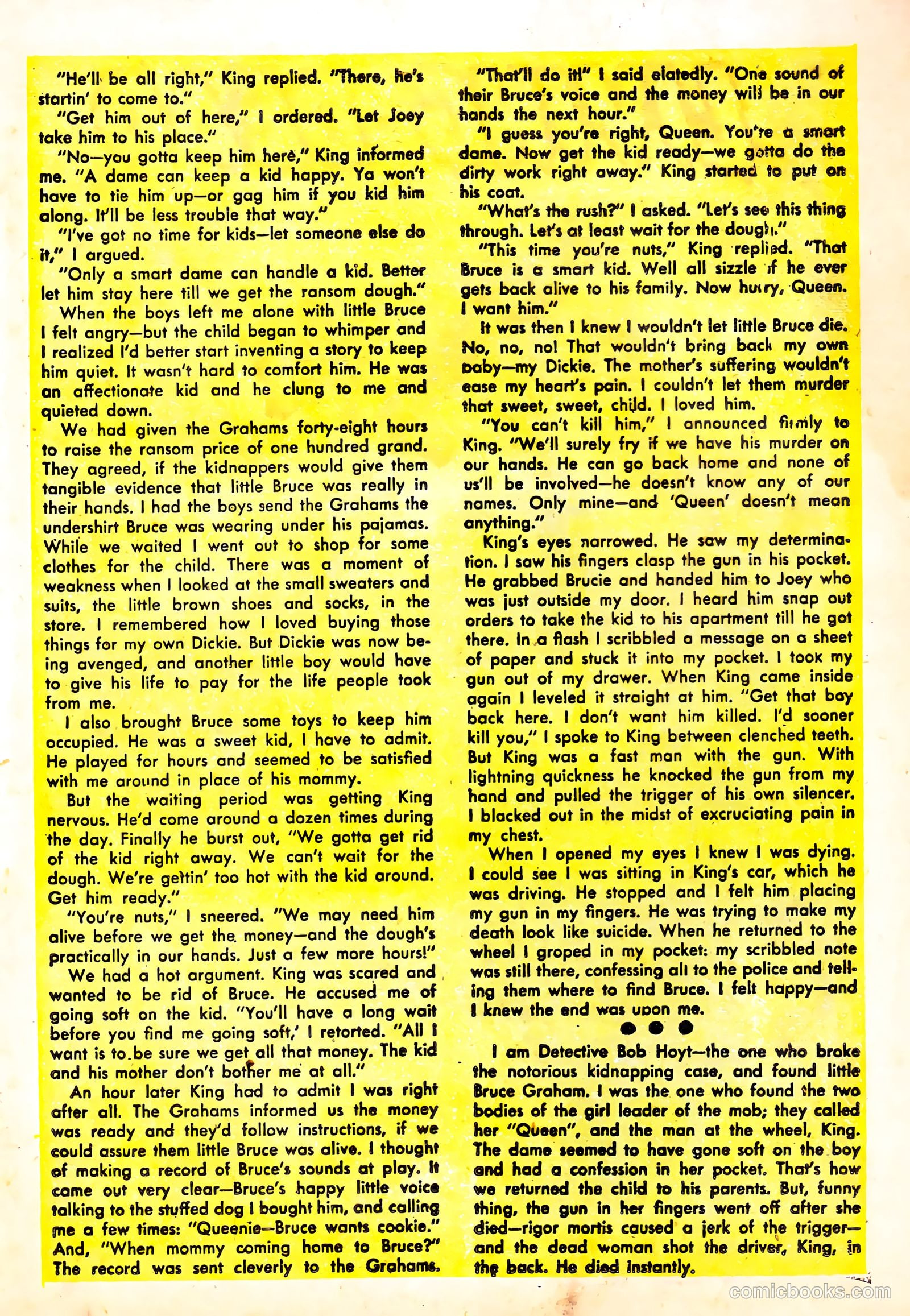 Dark Mysteries #20 (1954) — page 19 of 36