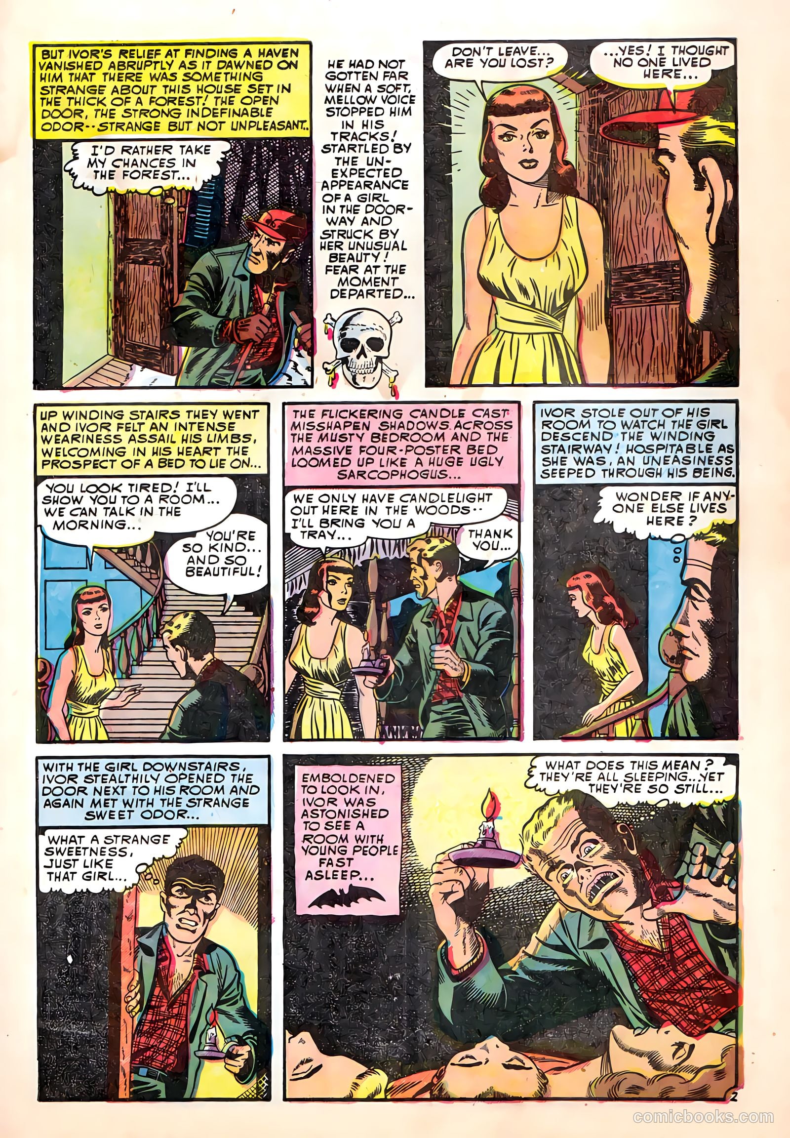 Dark Mysteries #20 (1954) — page 21 of 36