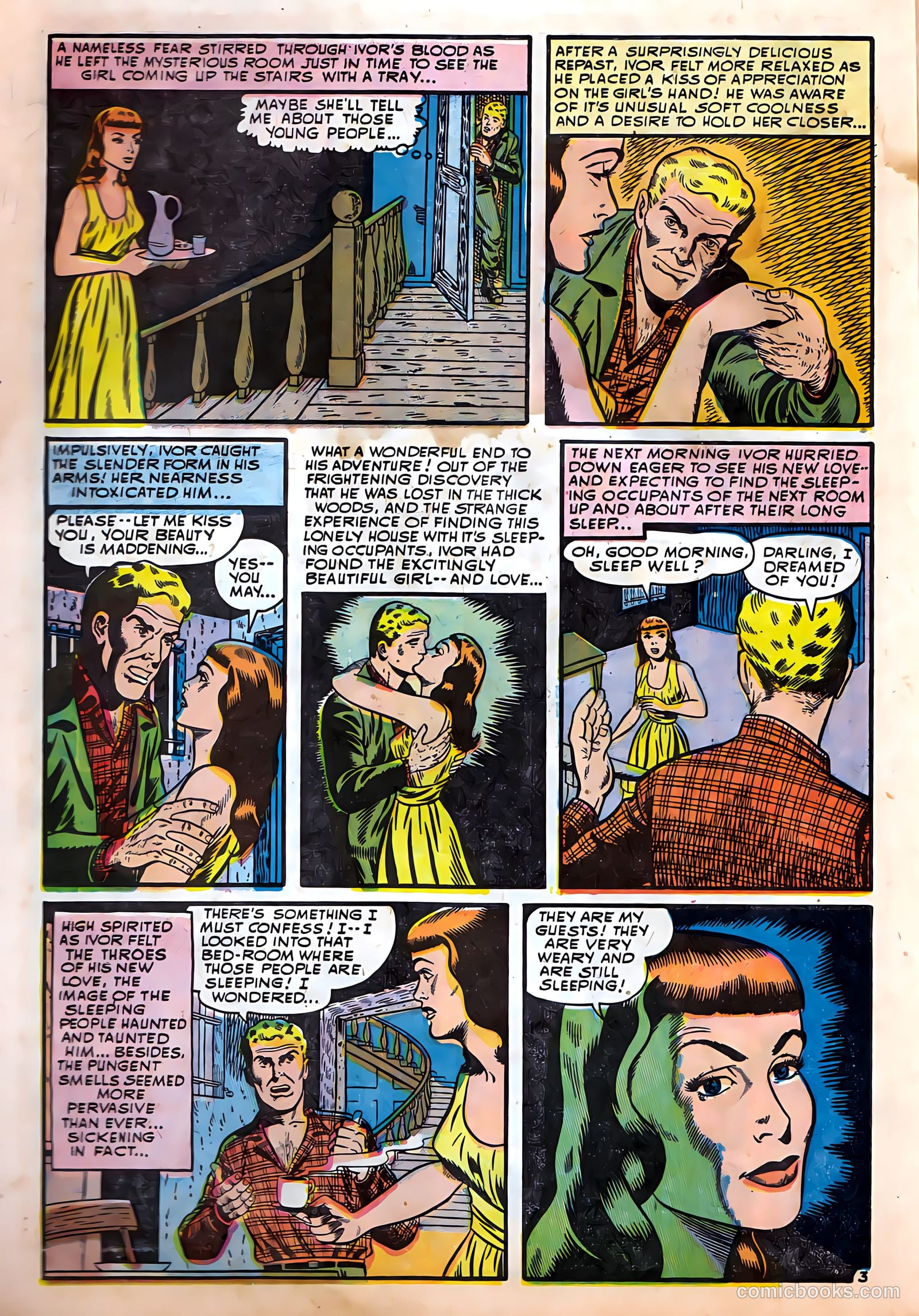 Dark Mysteries #20 (1954) — page 22 of 36
