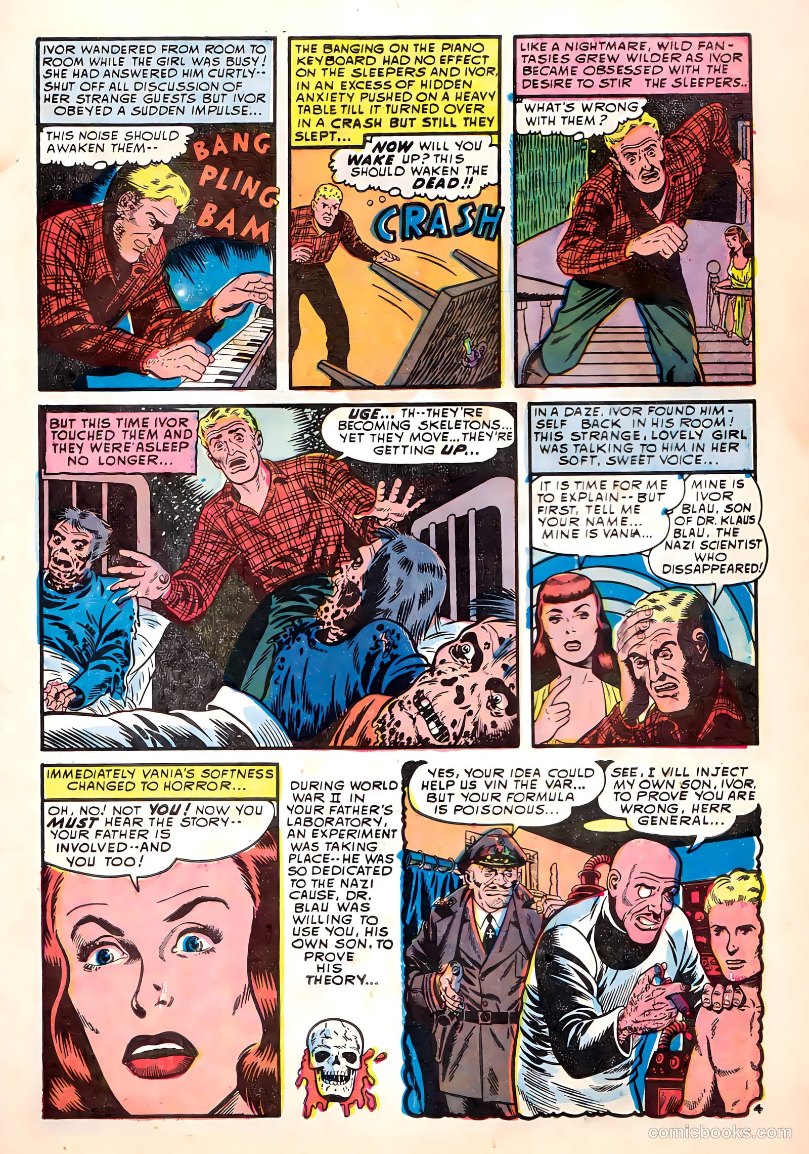 Dark Mysteries #20 (1954) — page 23 of 36