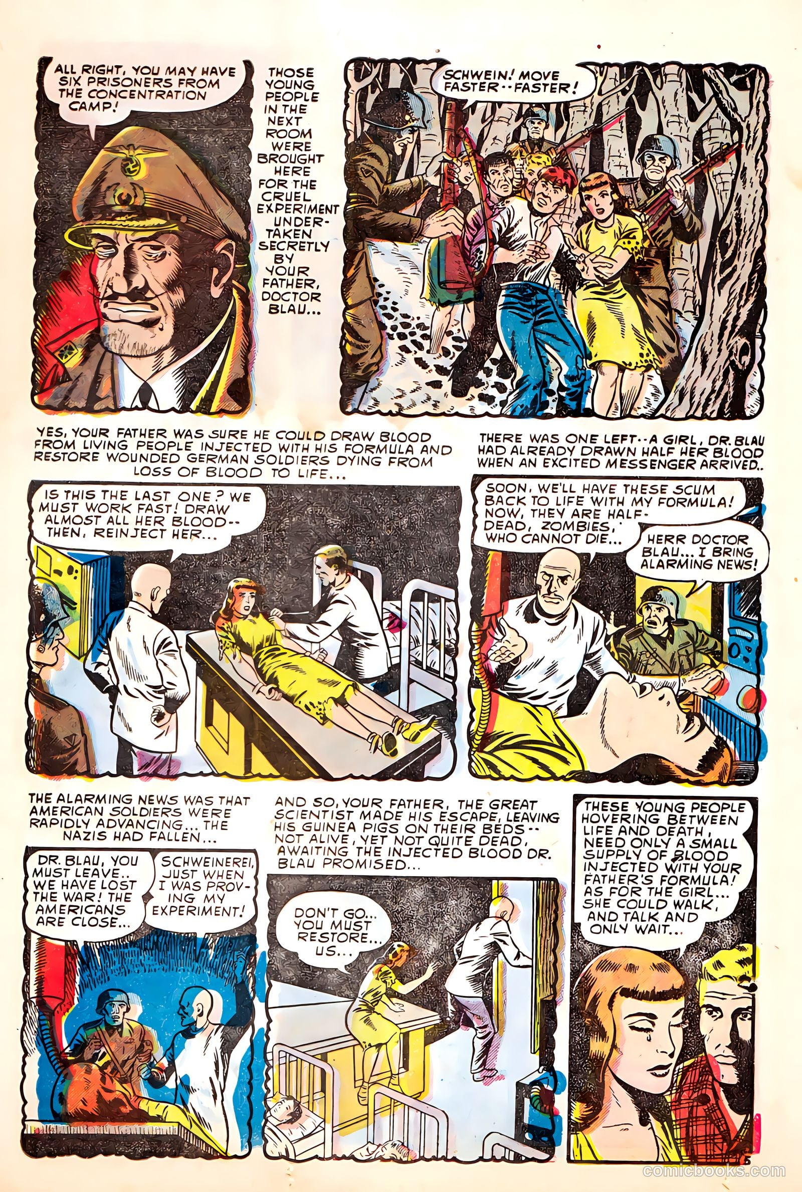 Dark Mysteries #20 (1954) — page 24 of 36