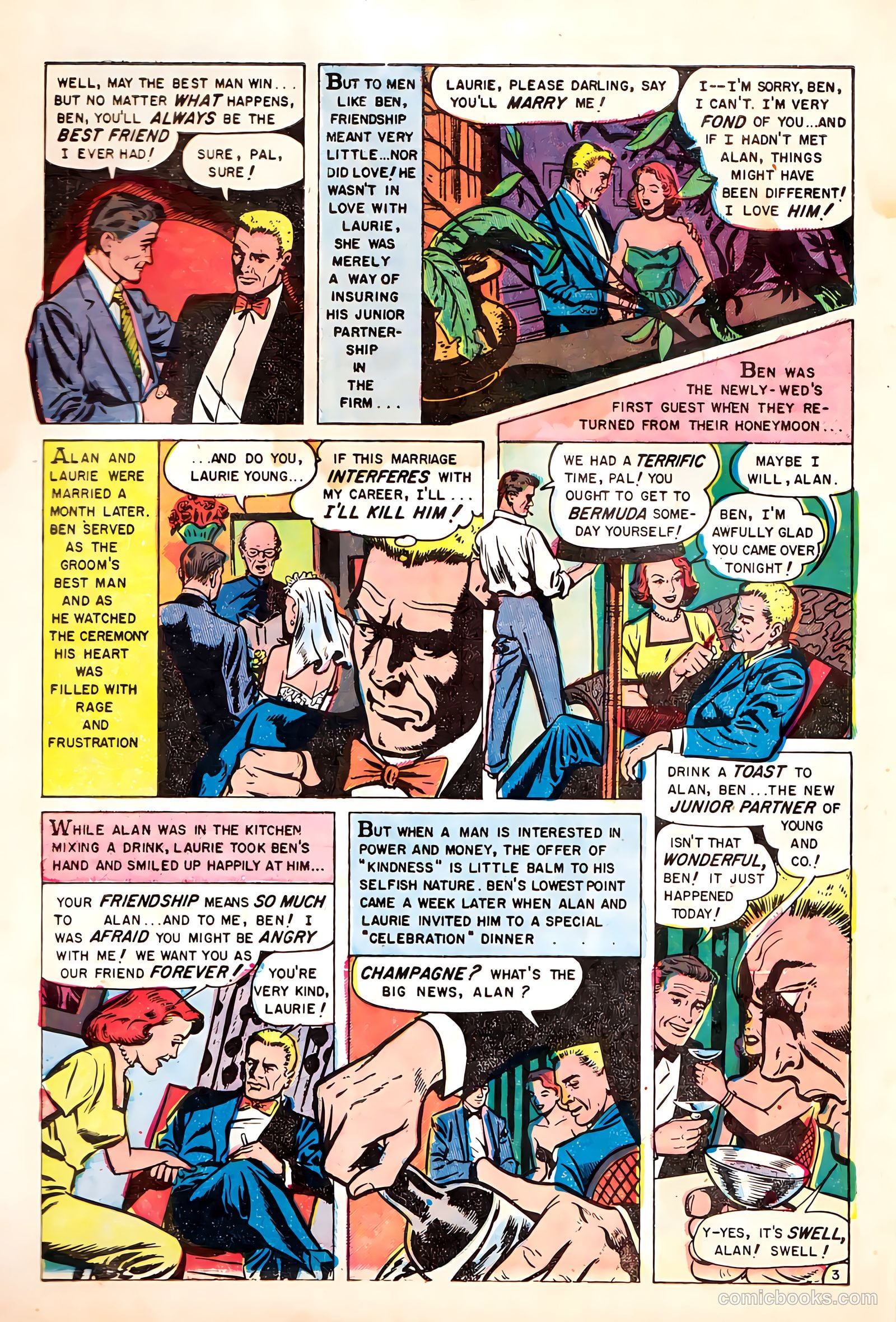 Dark Mysteries #20 (1954) — page 30 of 36