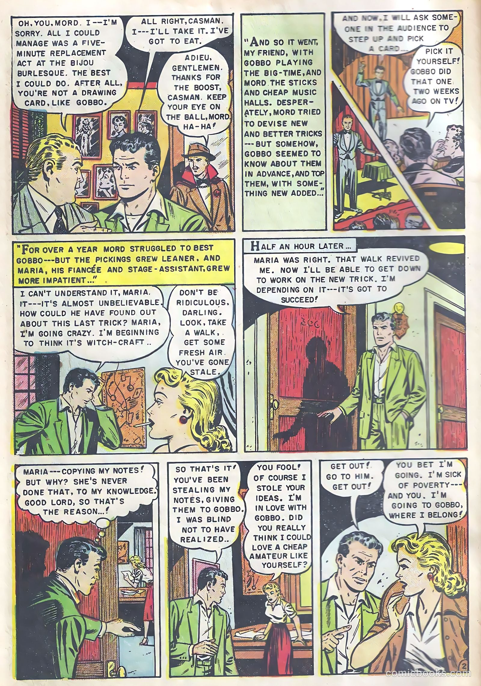 Dark Mysteries #21 (1954) — page 4 of 37