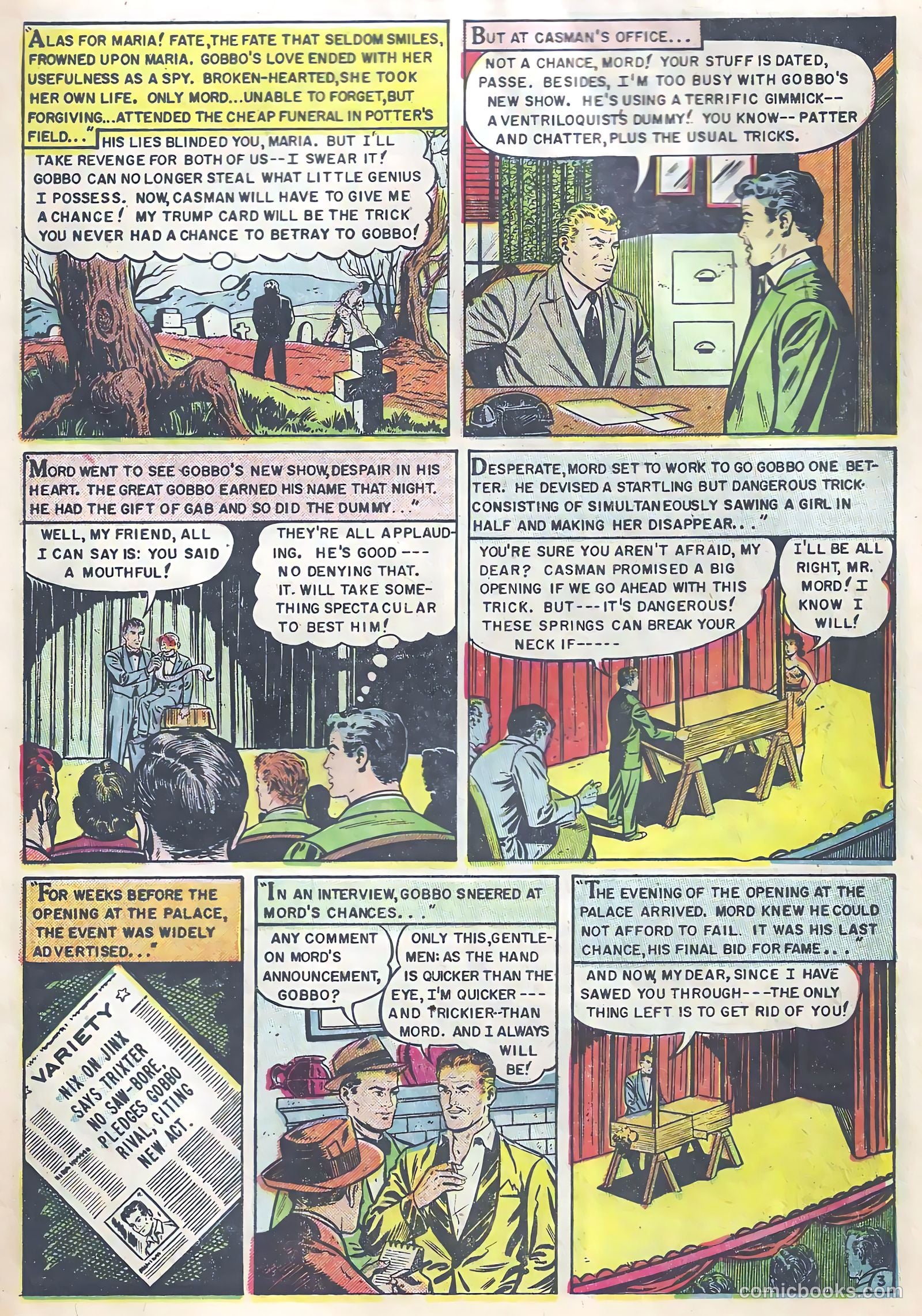 Dark Mysteries #21 (1954) — page 5 of 37