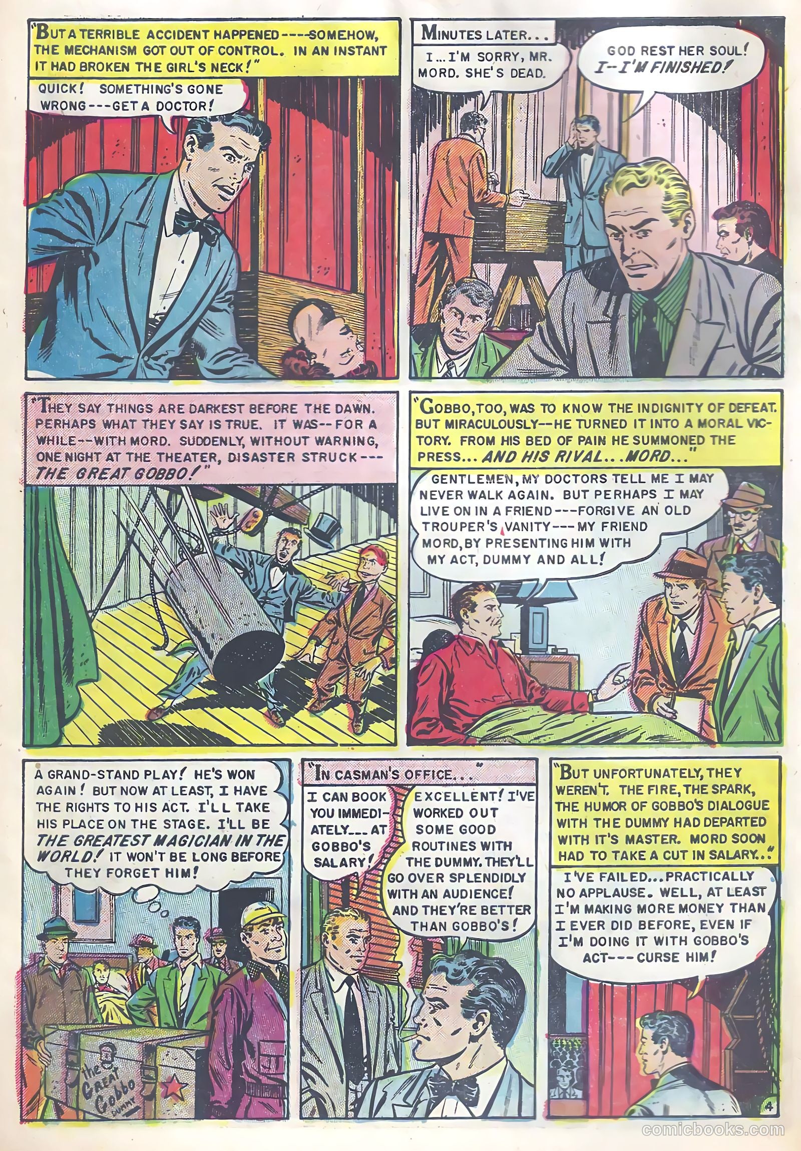 Dark Mysteries #21 (1954) — page 6 of 37