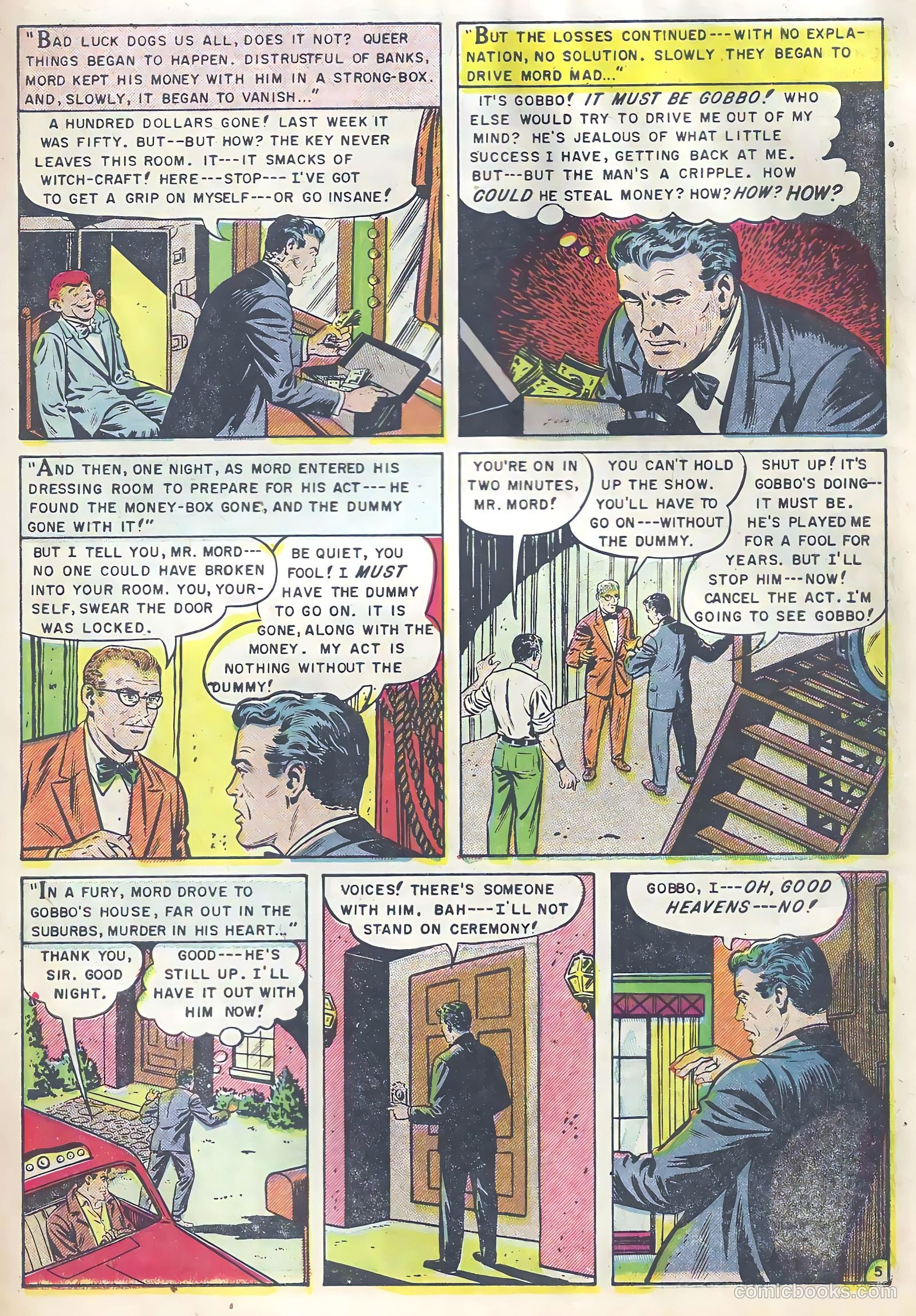 Dark Mysteries #21 (1954) — page 7 of 37