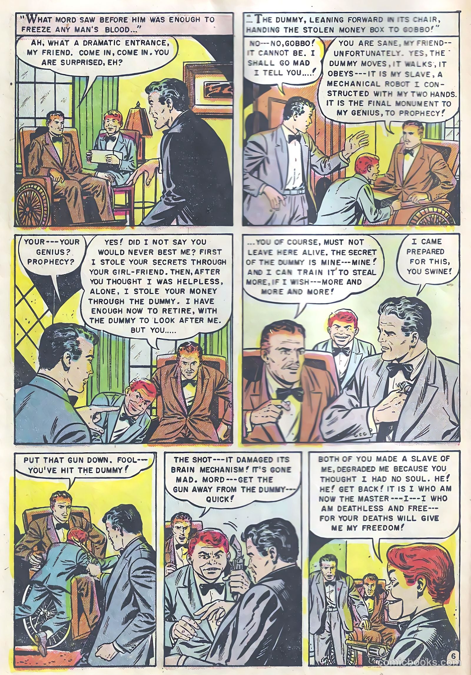 Dark Mysteries #21 (1954) — page 8 of 37