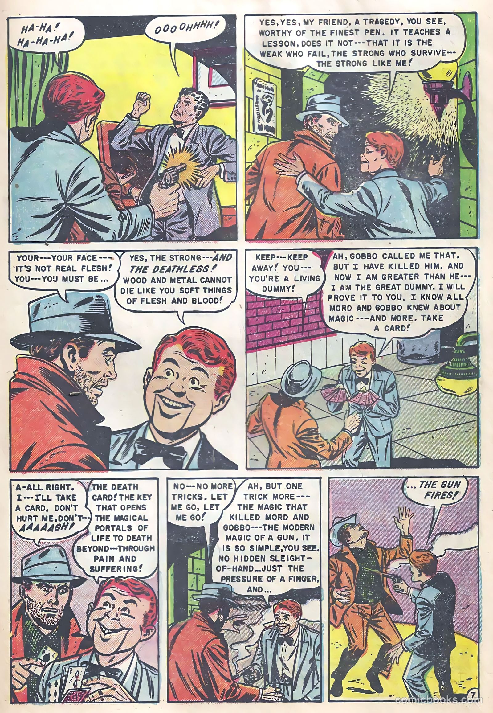 Dark Mysteries #21 (1954) — page 9 of 37