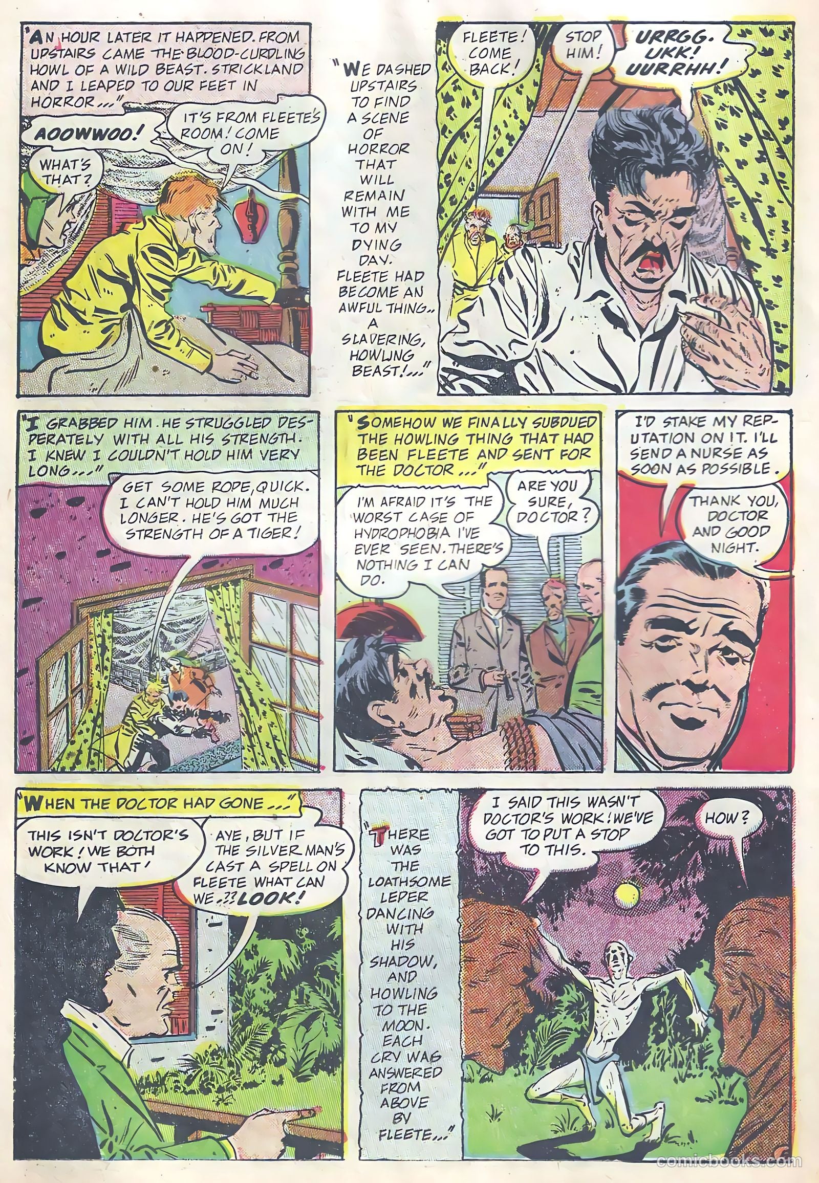 Dark Mysteries #21 (1954) — page 16 of 37