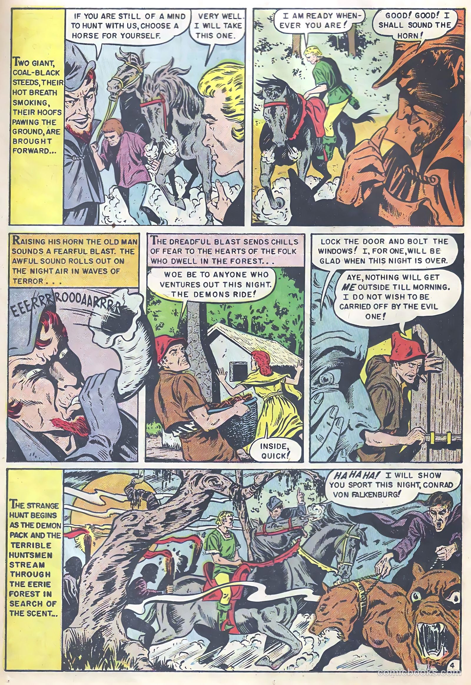 Dark Mysteries #21 (1954) — page 23 of 37