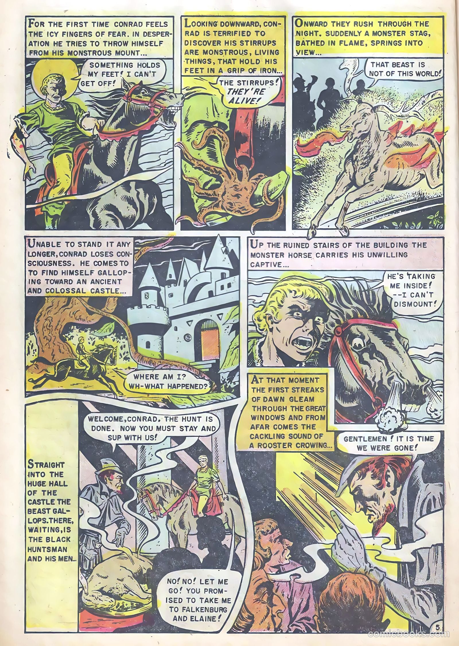 Dark Mysteries #21 (1954) — page 24 of 37