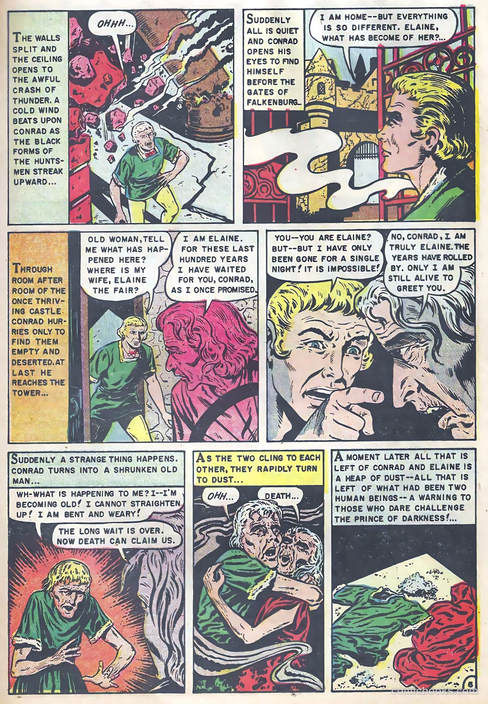 Dark Mysteries #21 (1954) — page 25 of 37