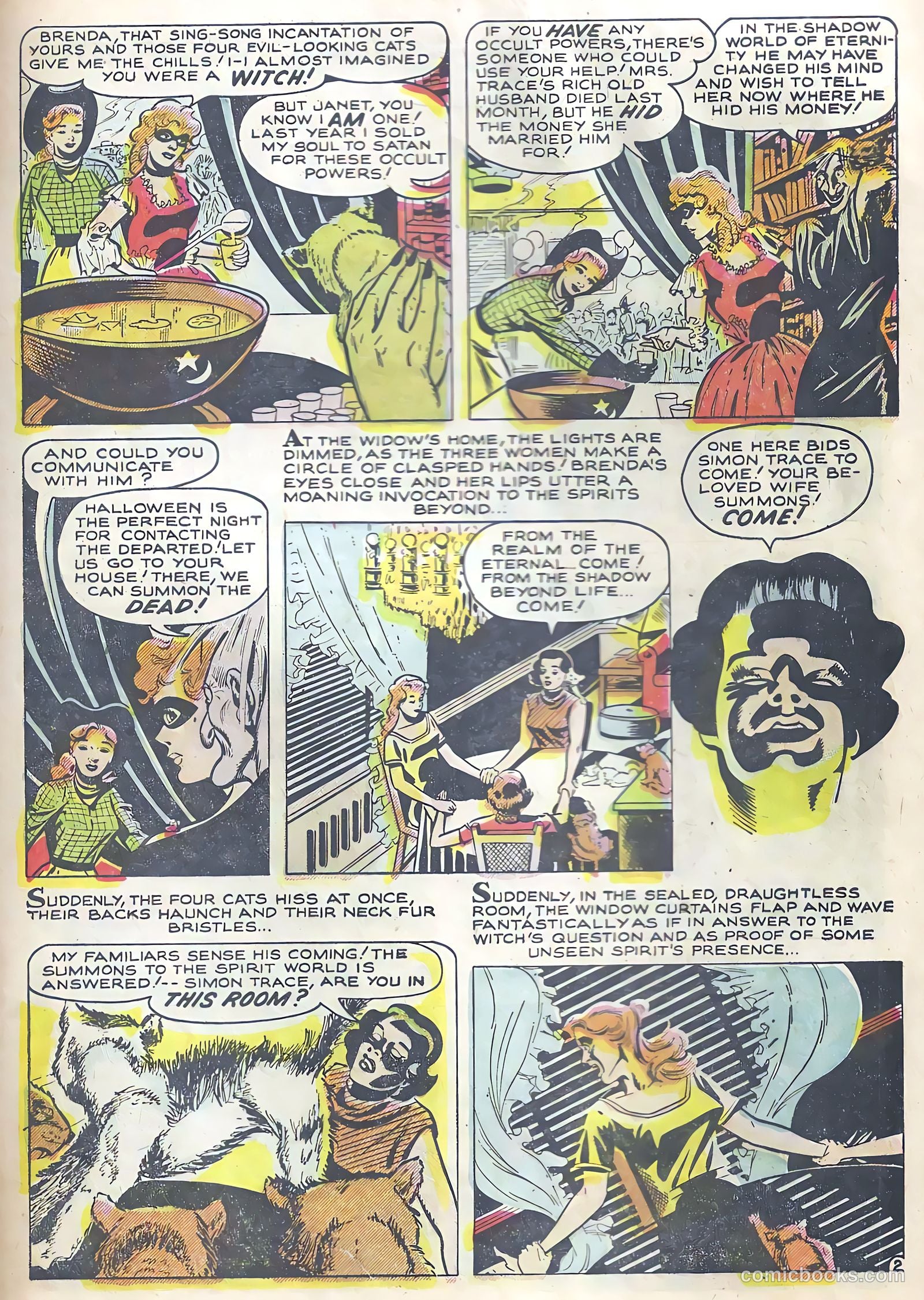 Dark Mysteries #21 (1954) — page 29 of 37