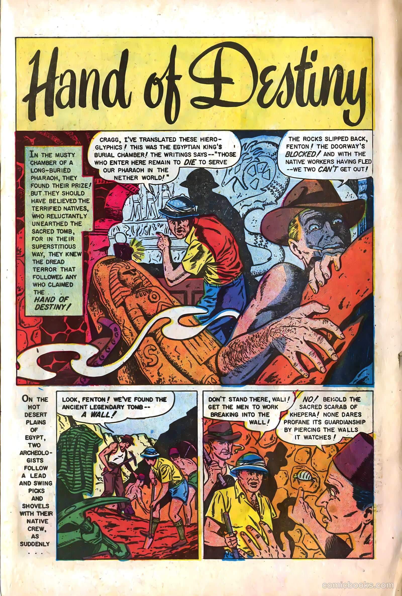 Dark Mysteries #22 (1955) — page 3 of 36