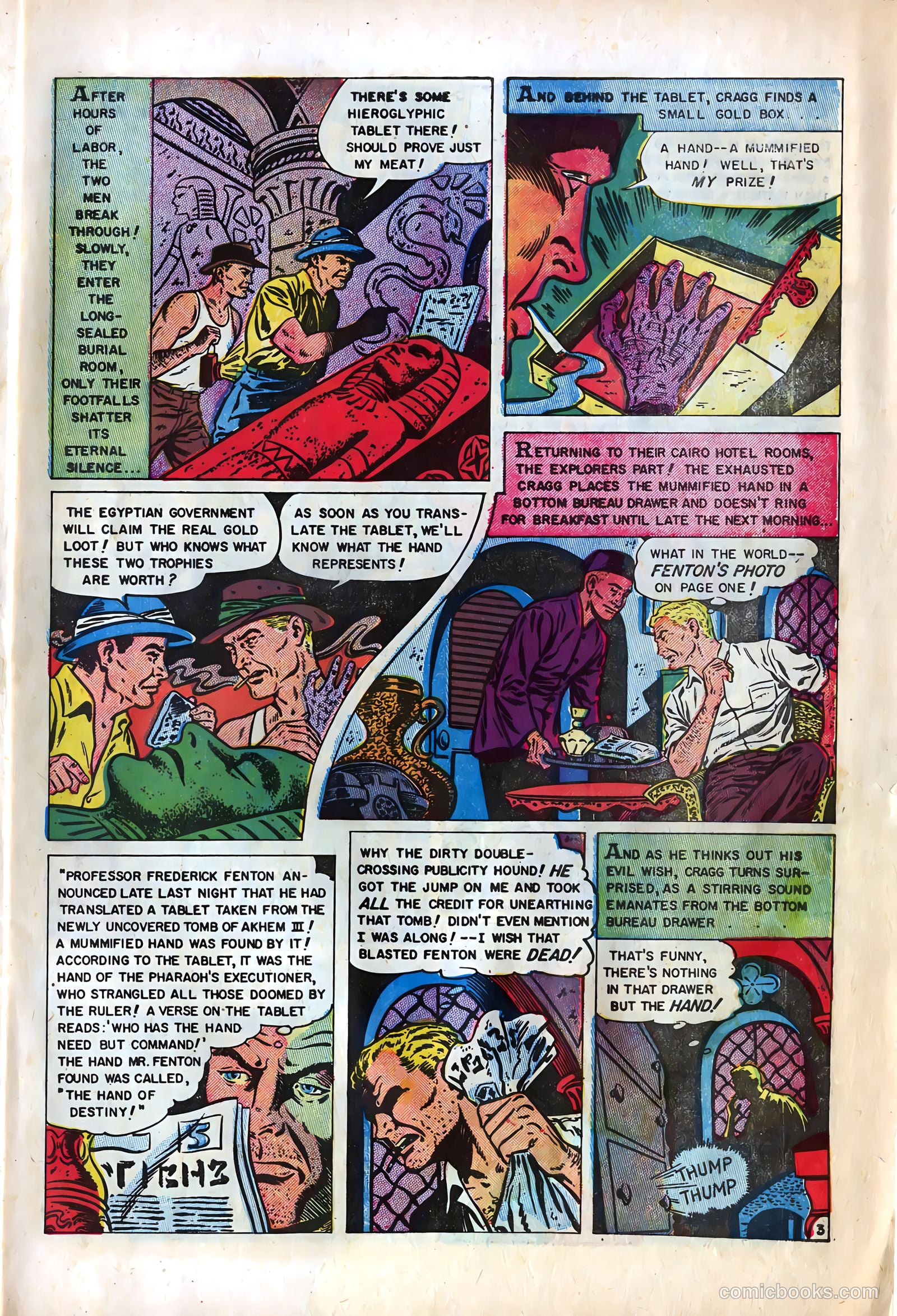 Dark Mysteries #22 (1955) — page 5 of 36