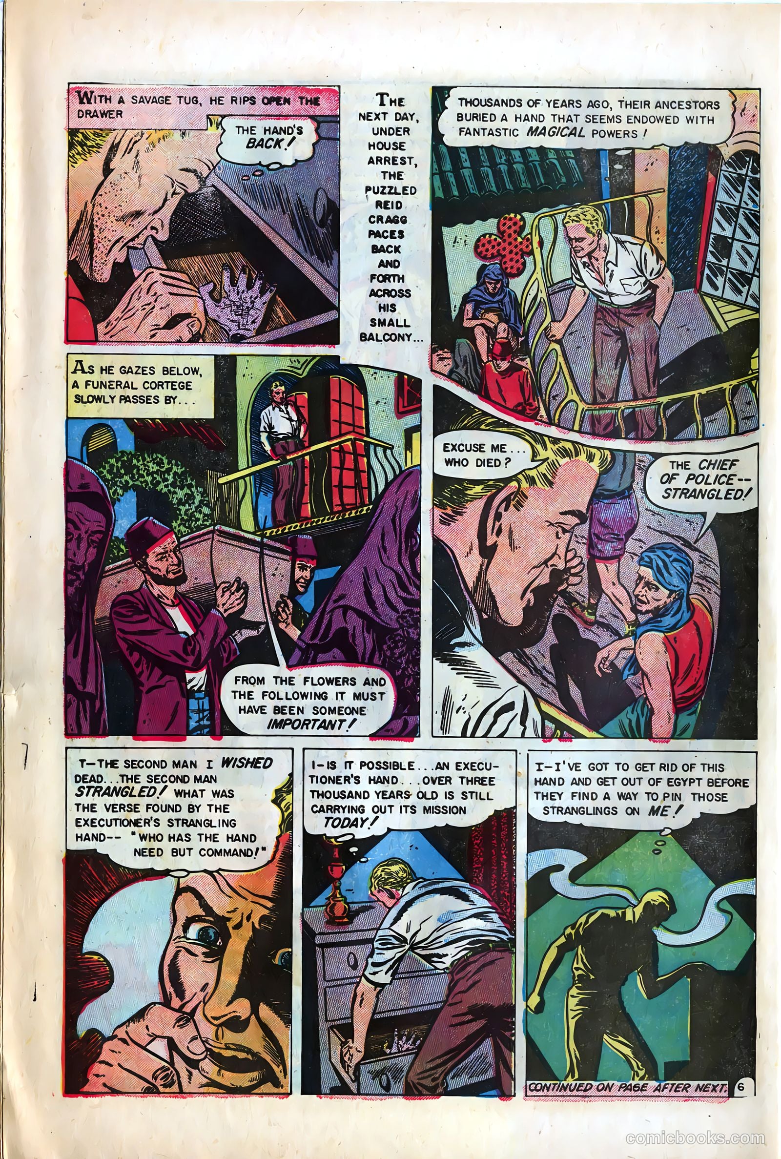 Dark Mysteries #22 (1955) — page 8 of 36