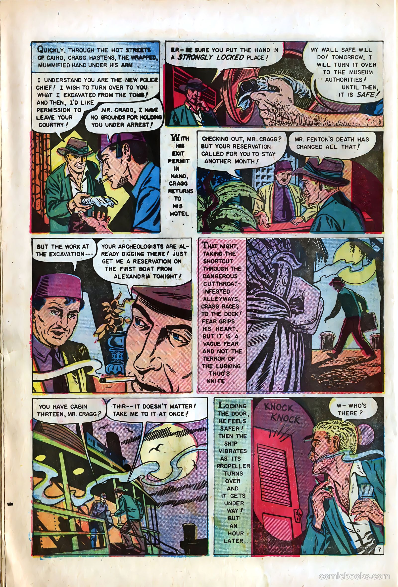 Dark Mysteries #22 (1955) — page 10 of 36