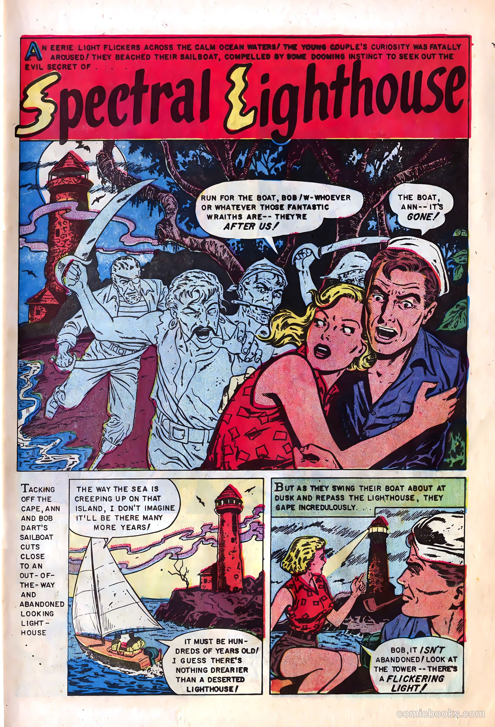 Dark Mysteries #22 (1955) — page 13 of 36