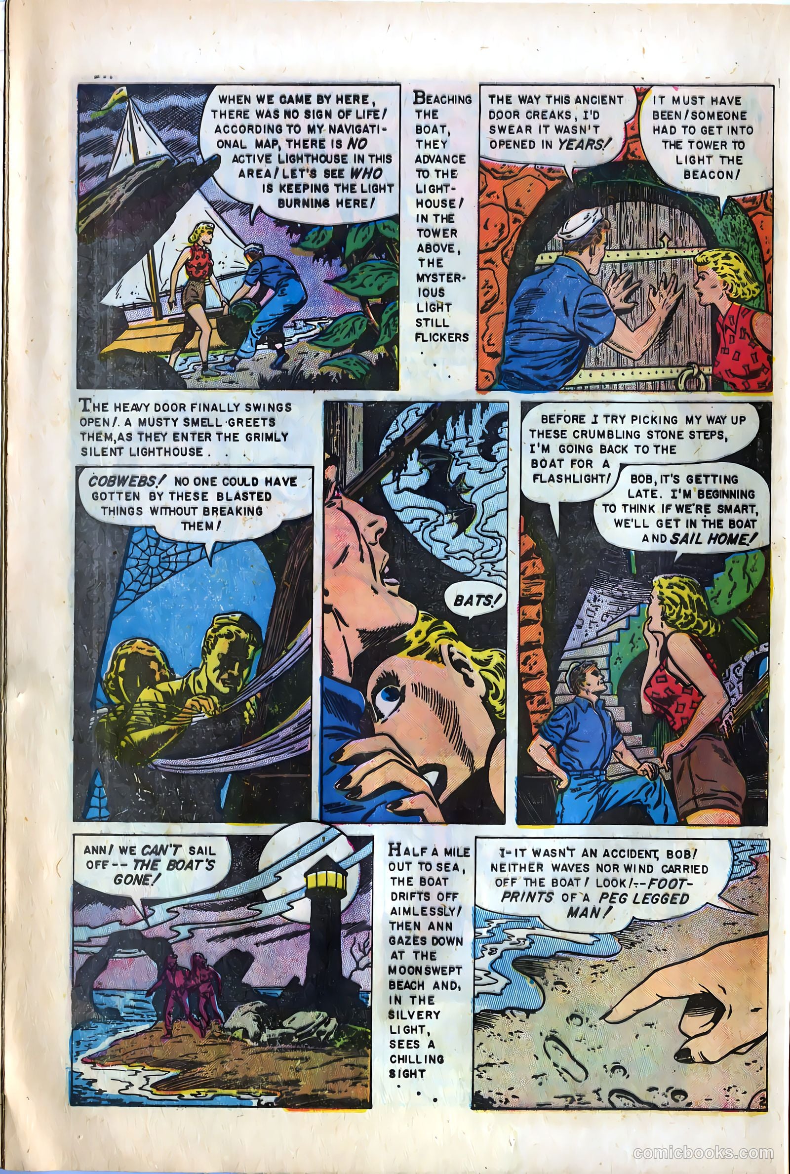 Dark Mysteries #22 (1955) — page 14 of 36