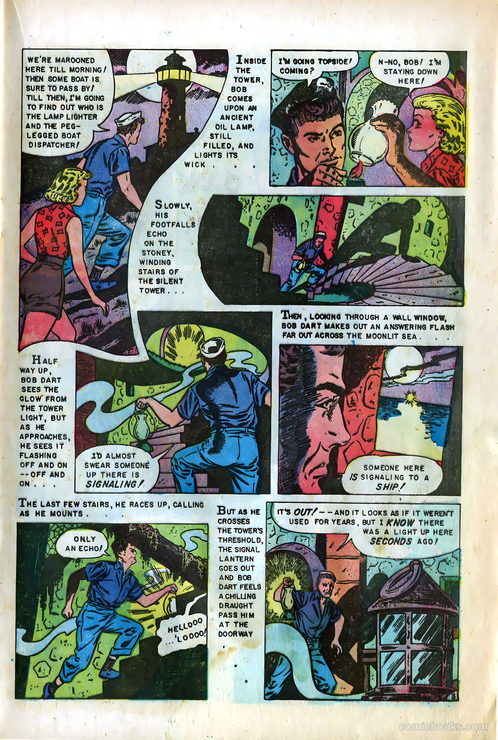 Dark Mysteries #22 (1955) — page 15 of 36