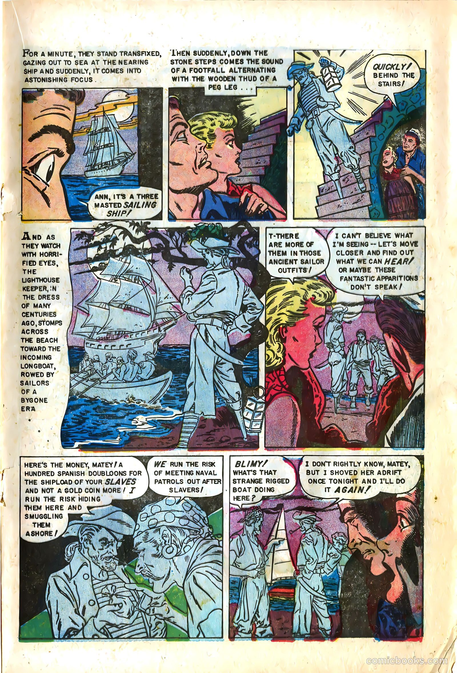 Dark Mysteries #22 (1955) — page 17 of 36