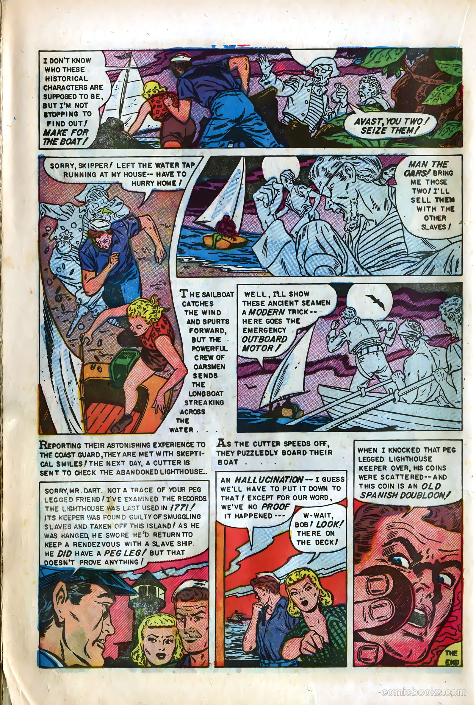 Dark Mysteries #22 (1955) — page 18 of 36