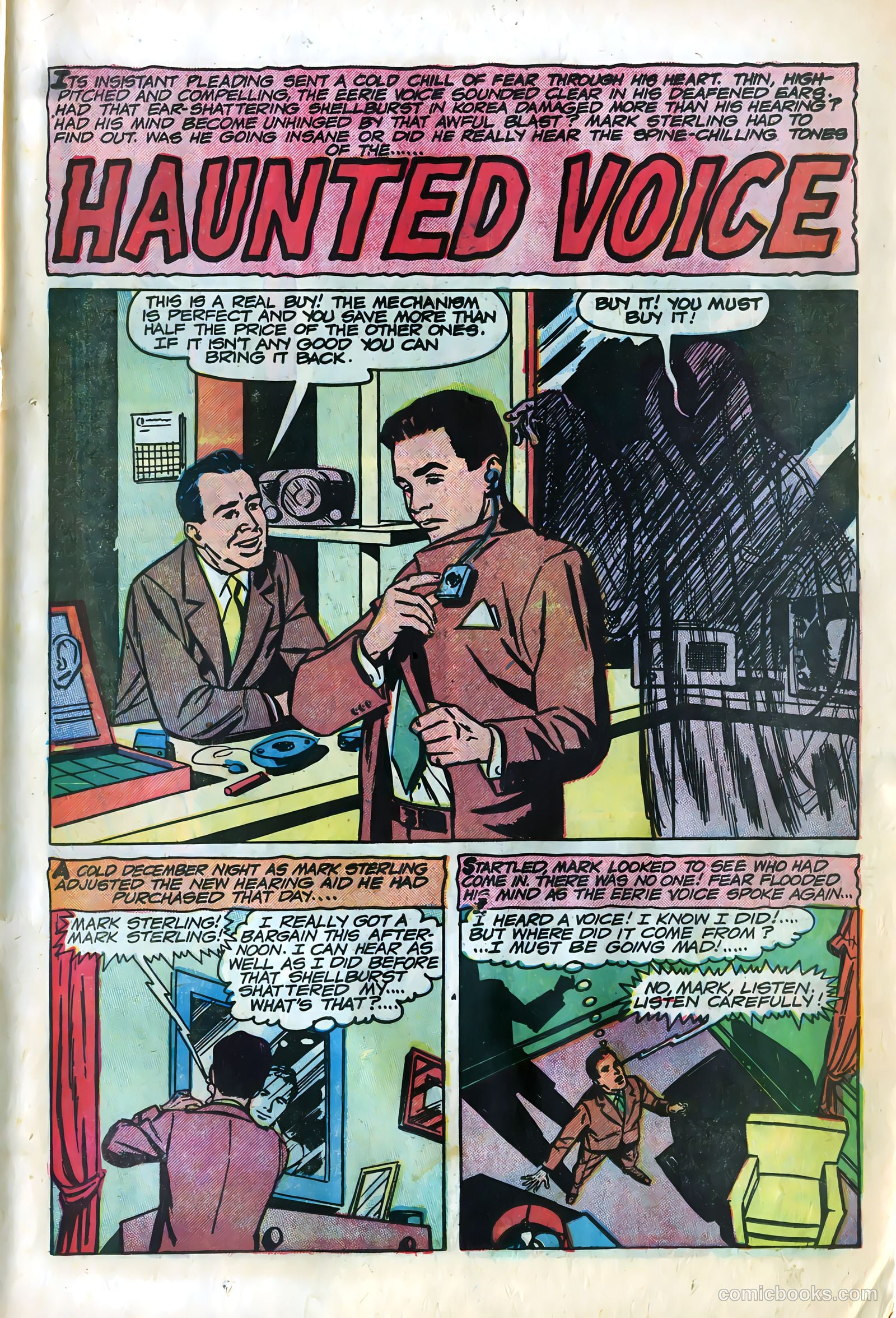 Dark Mysteries #22 (1955) — page 19 of 36