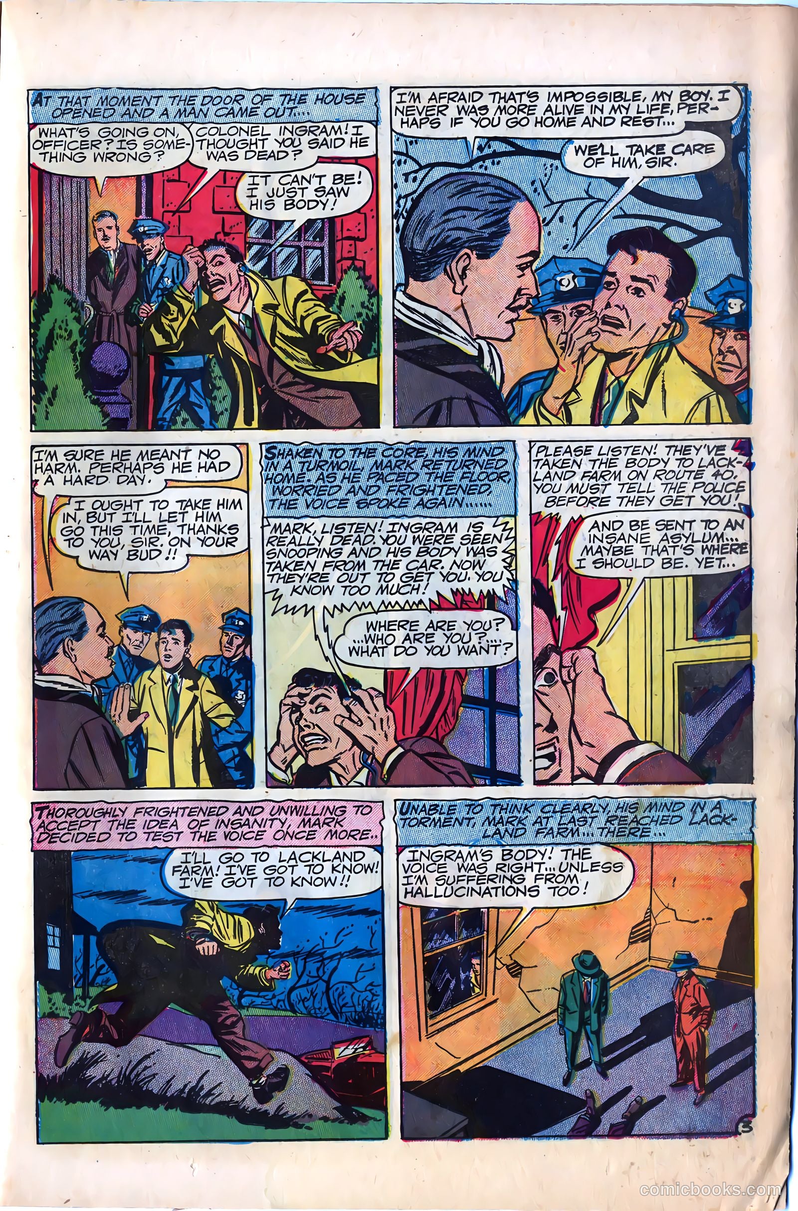 Dark Mysteries #22 (1955) — page 21 of 36