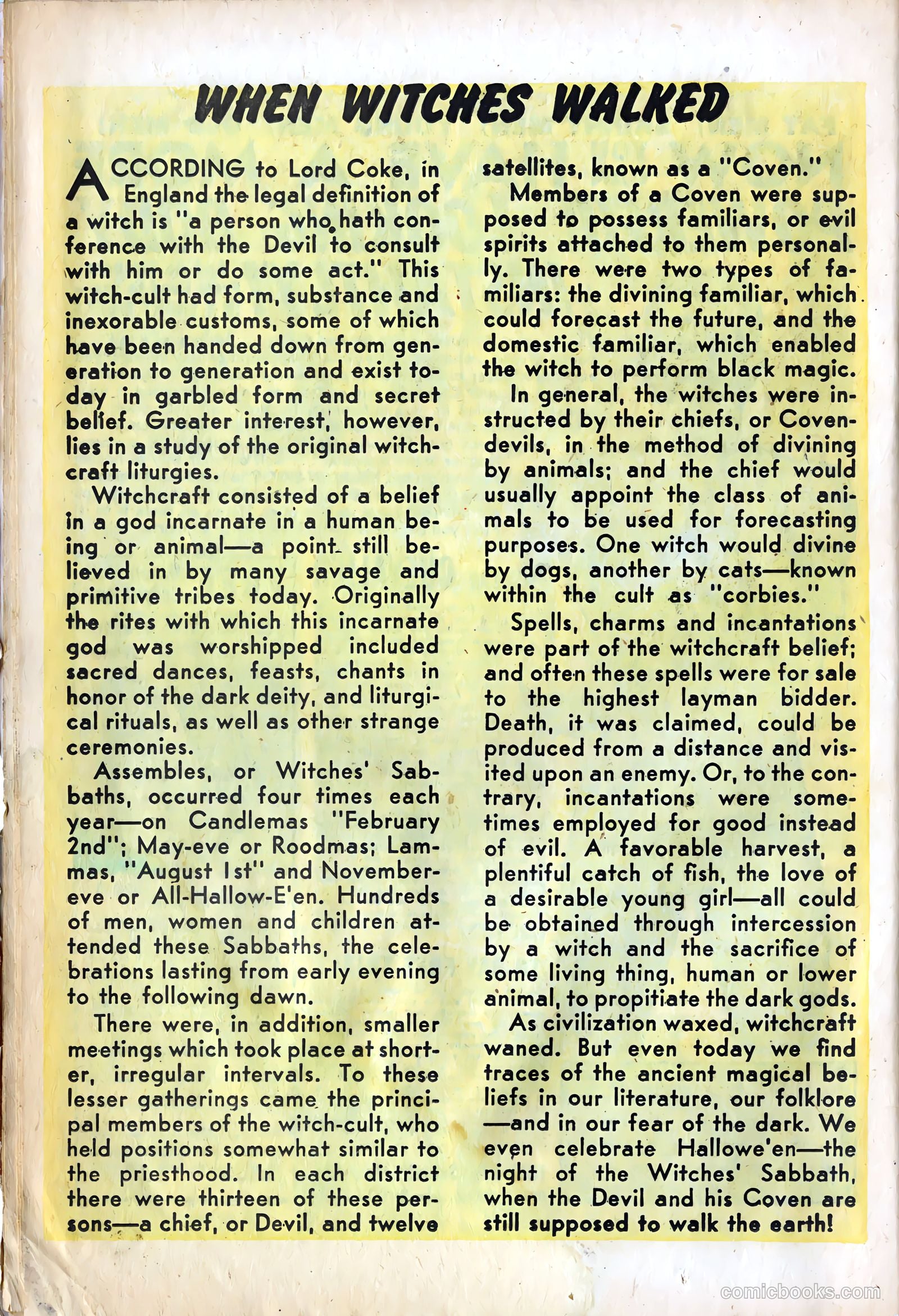 Dark Mysteries #22 (1955) — page 26 of 36