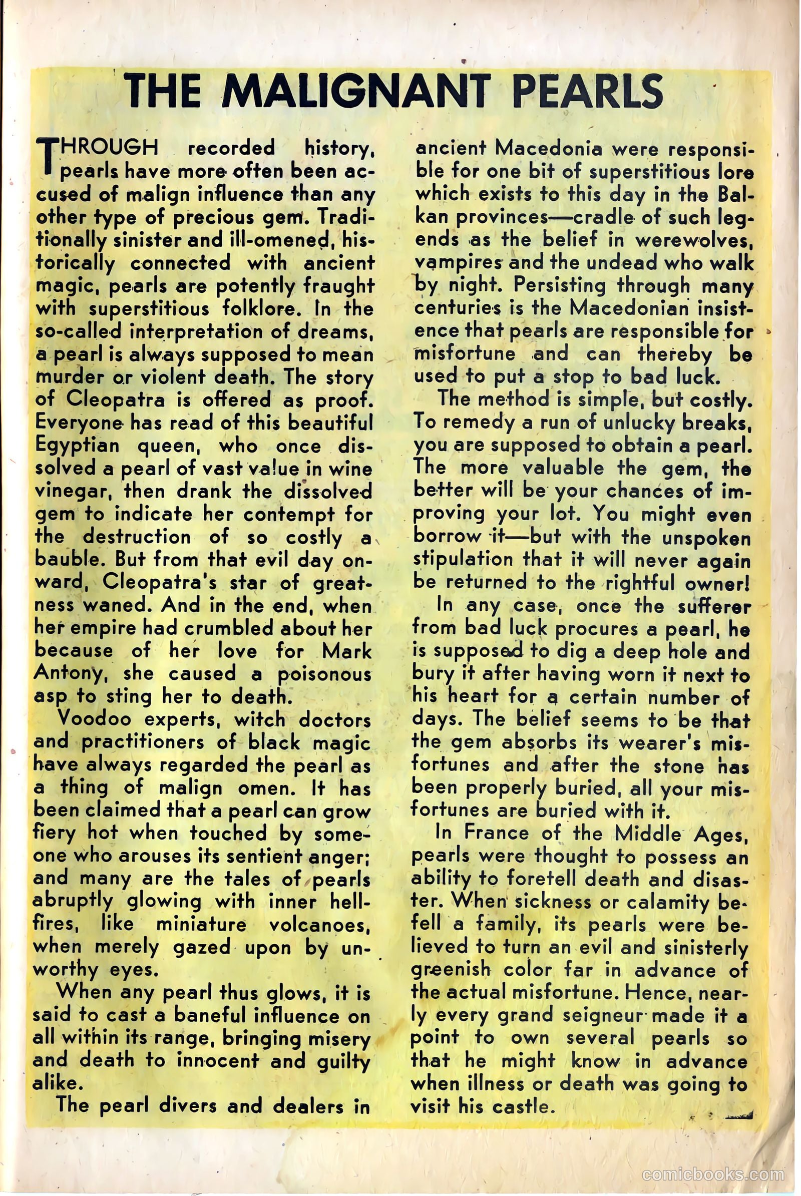 Dark Mysteries #22 (1955) — page 27 of 36