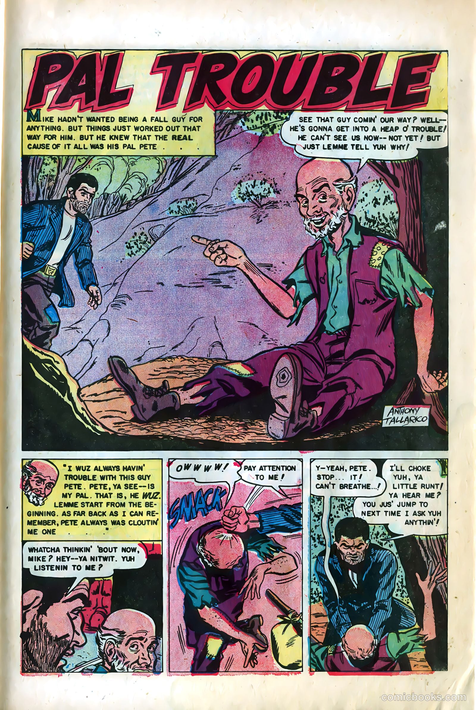 Dark Mysteries #22 (1955) — page 28 of 36