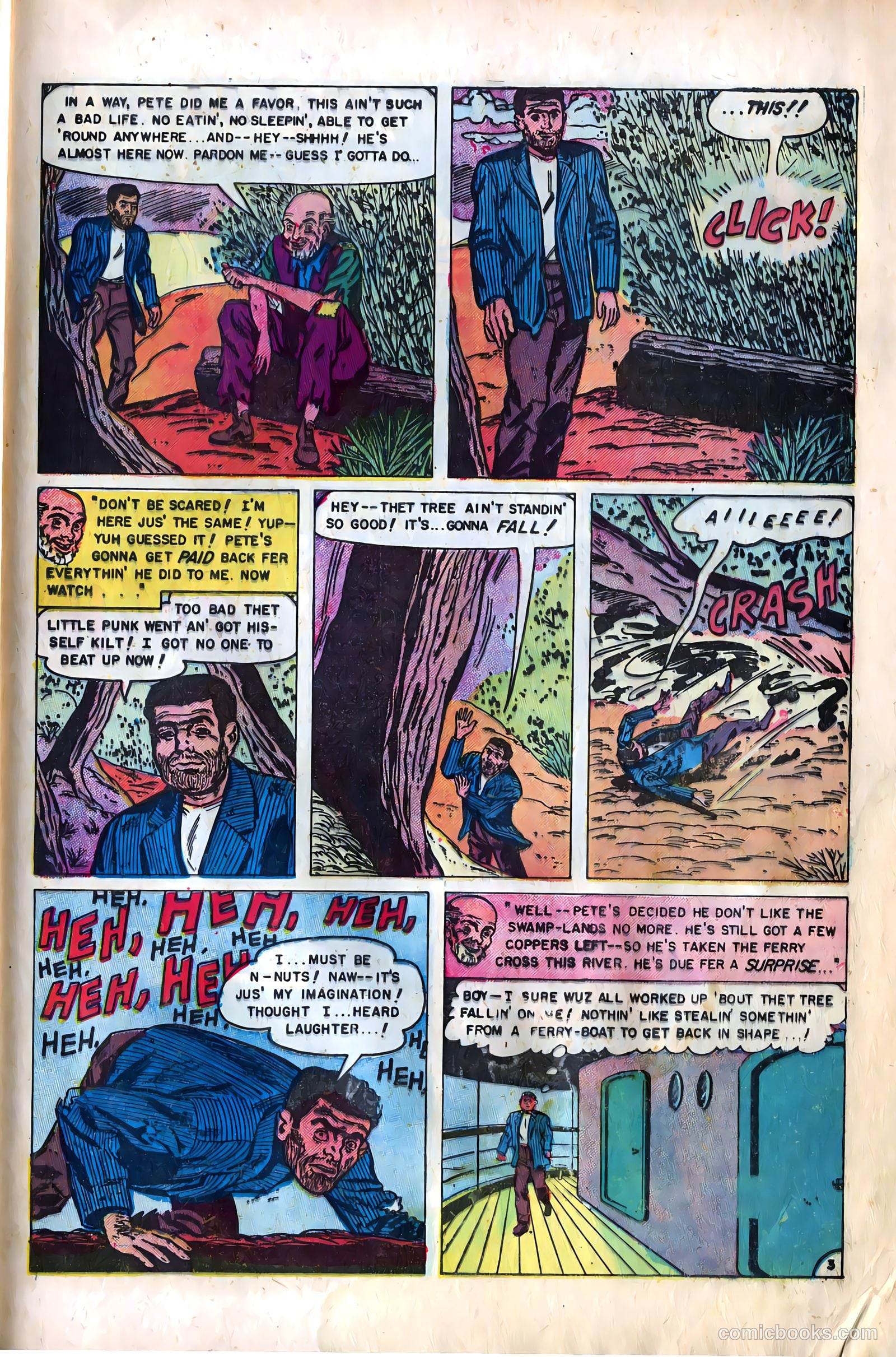 Dark Mysteries #22 (1955) — page 30 of 36
